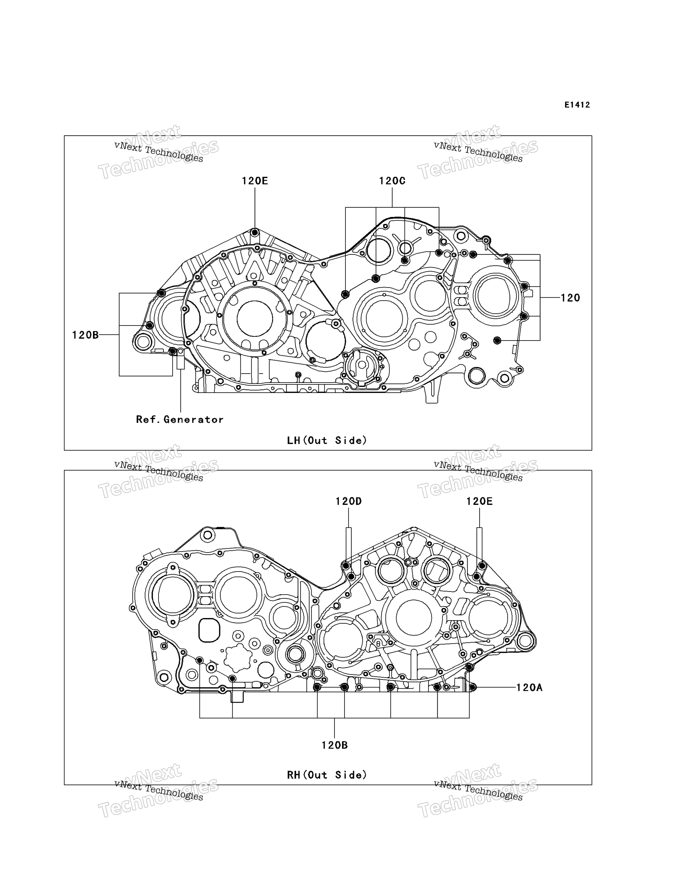 Картер Bolt Pattern