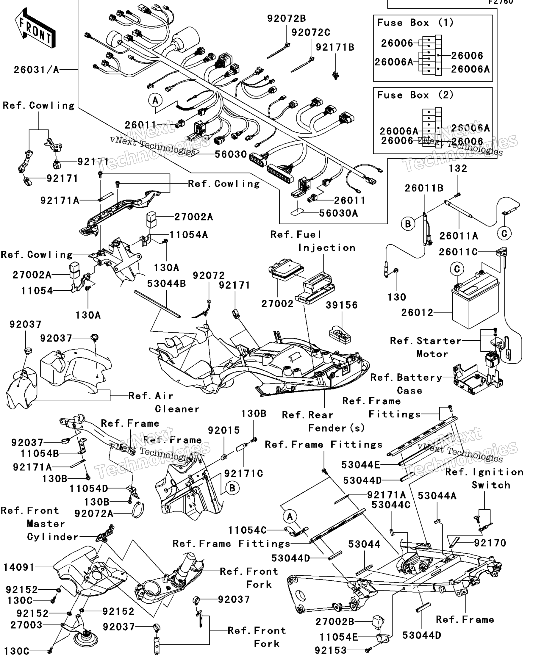 Шасси Electrical Equipment