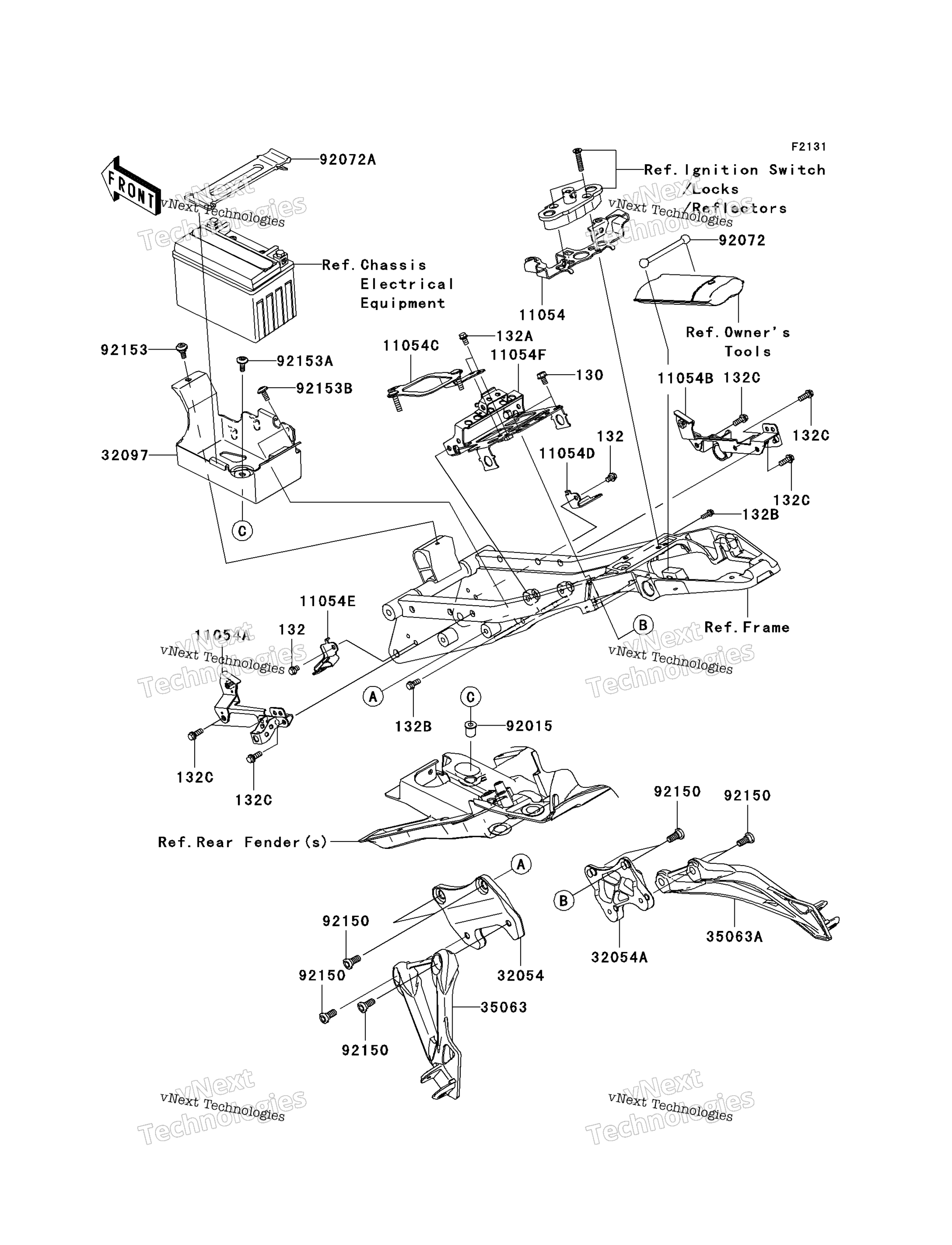 Рама Fittings (Rear)
