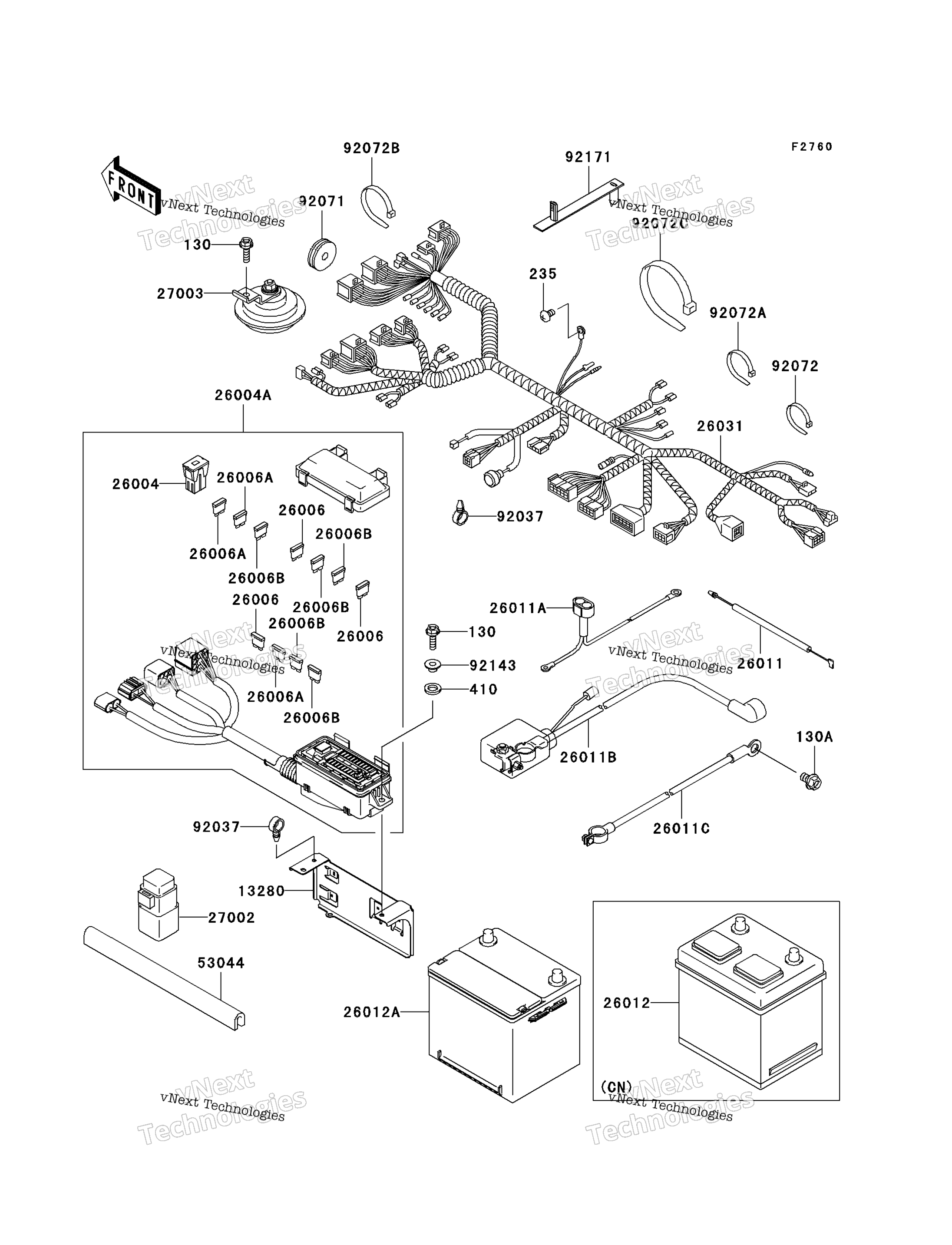 Шасси Electrical Equipment