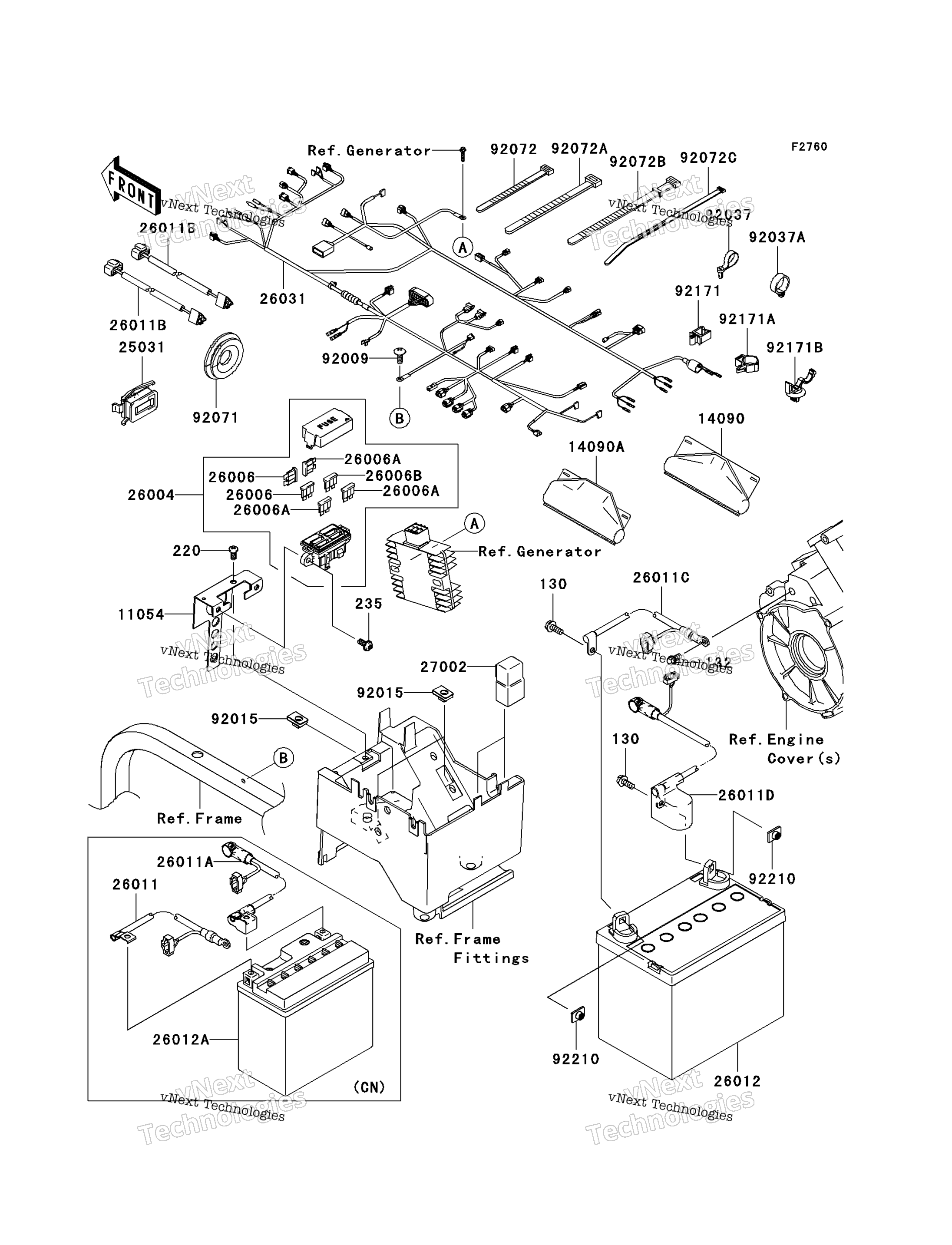 Шасси Electrical Equipment