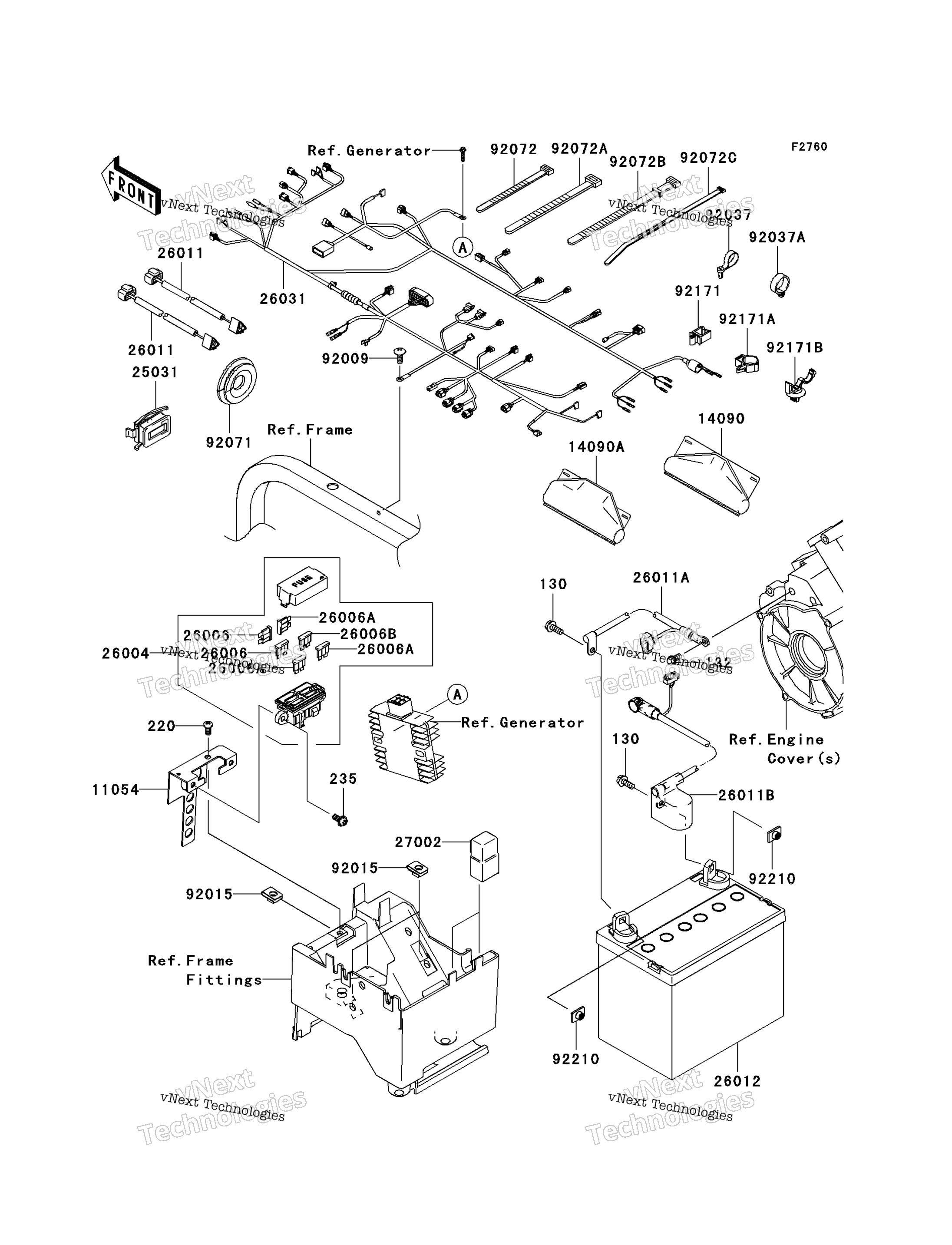 Шасси Electrical Equipment