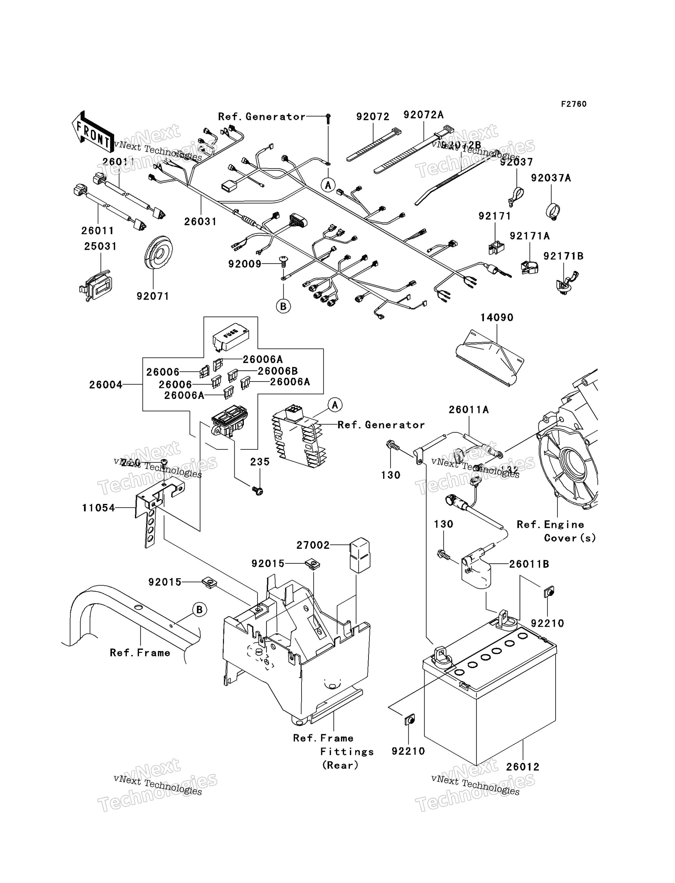 Шасси Electrical Equipment