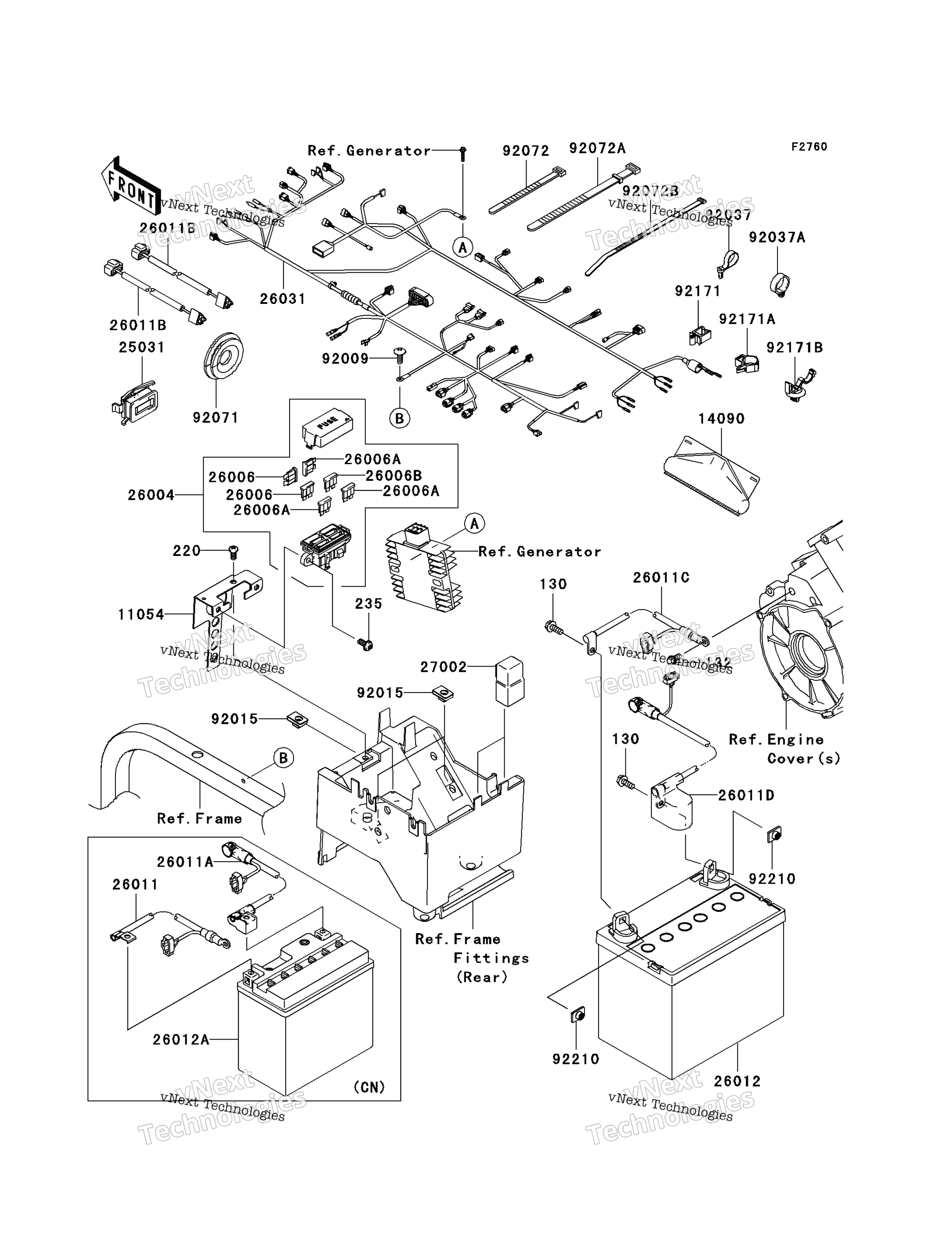 Шасси Electrical Equipment
