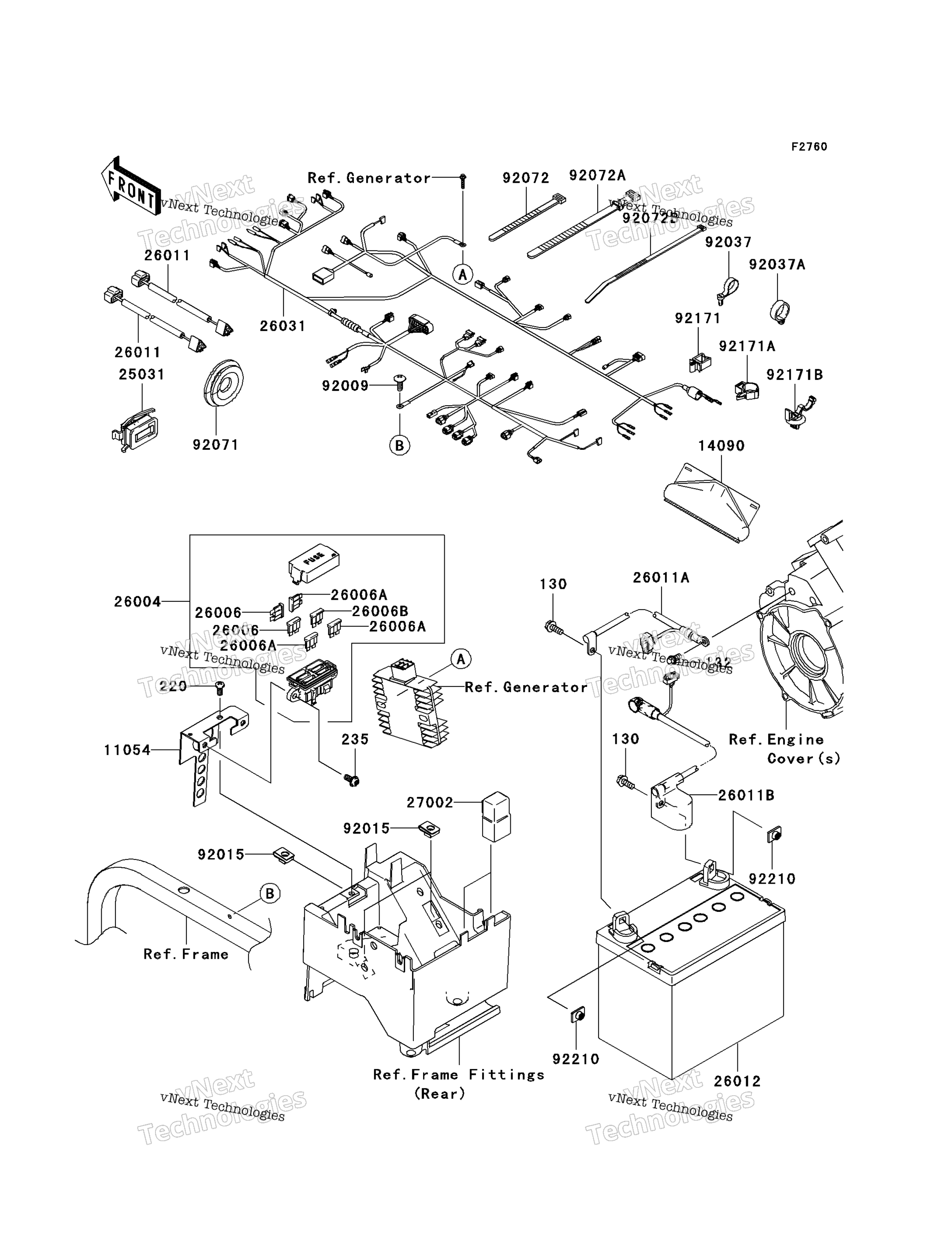 Шасси Electrical Equipment