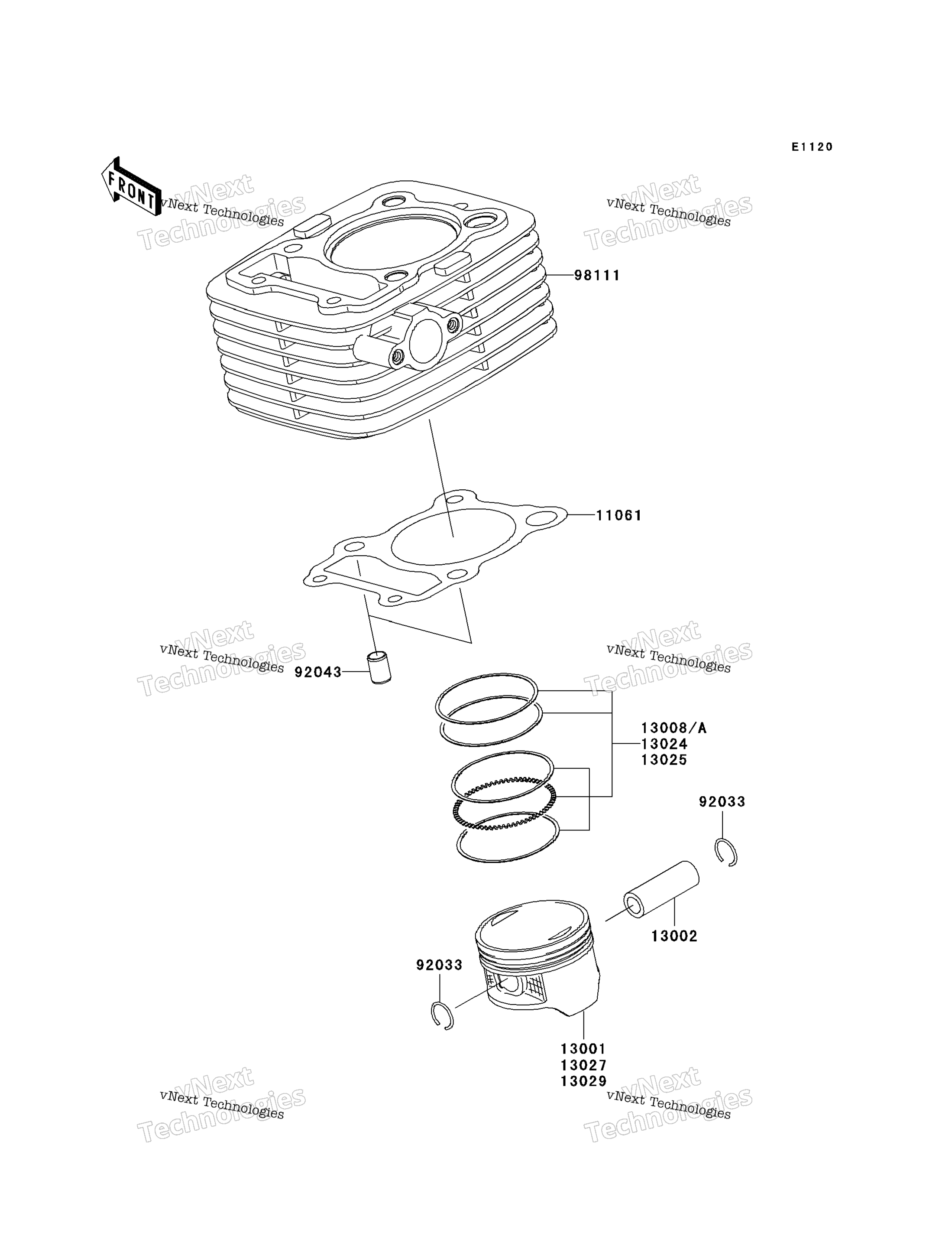 цилиндр / Piston(S)