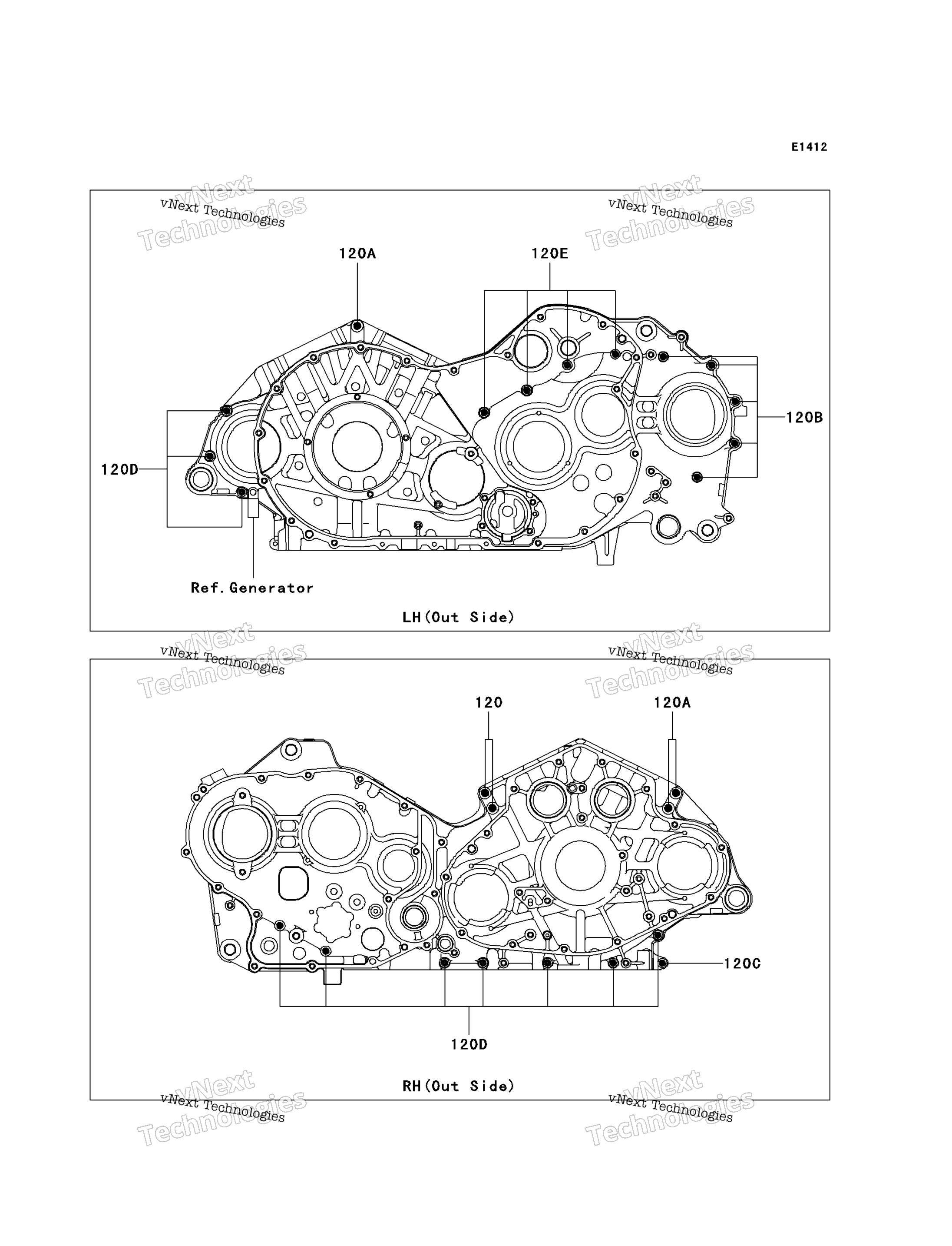 Картер Bolt Pattern