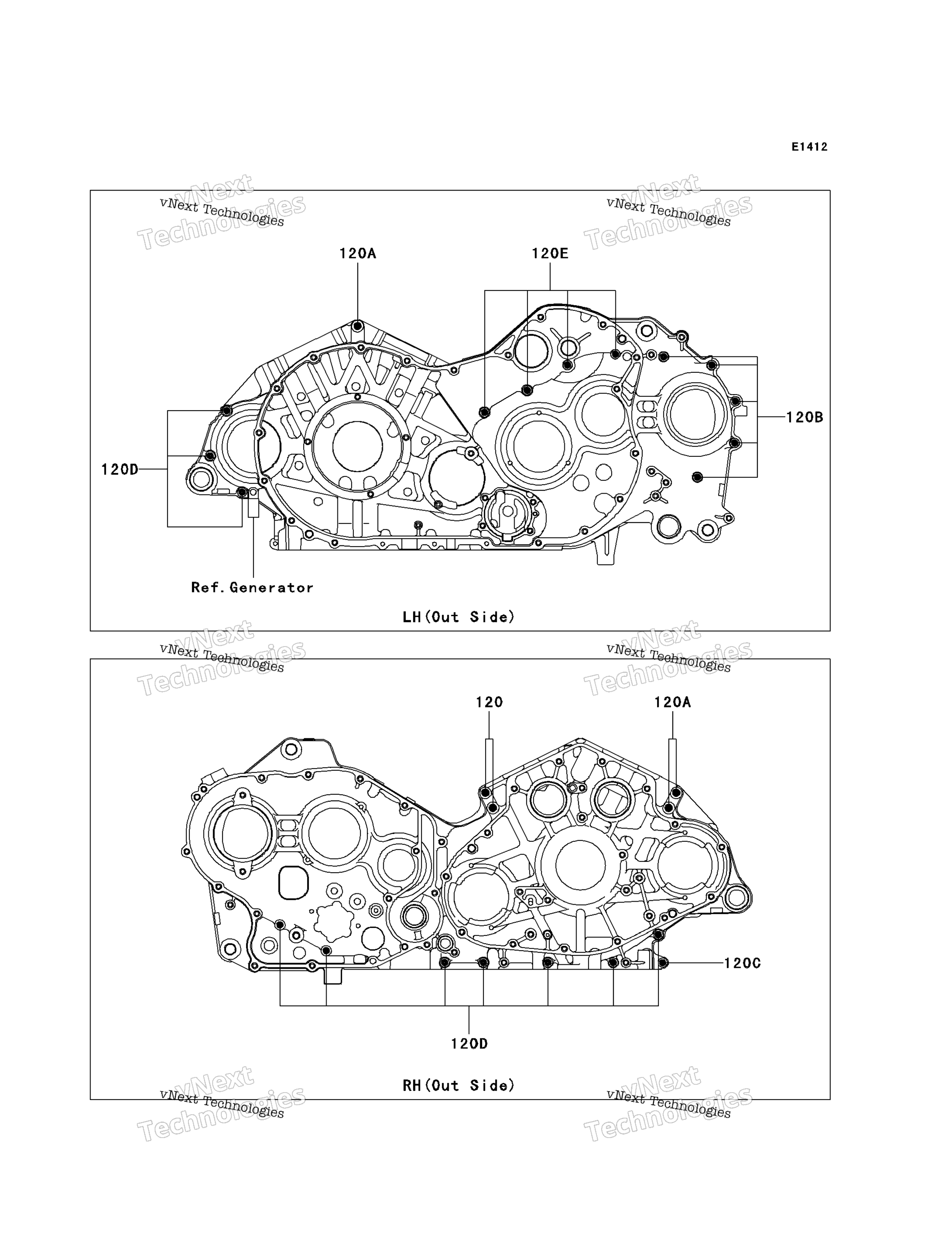 Картер Bolt Pattern