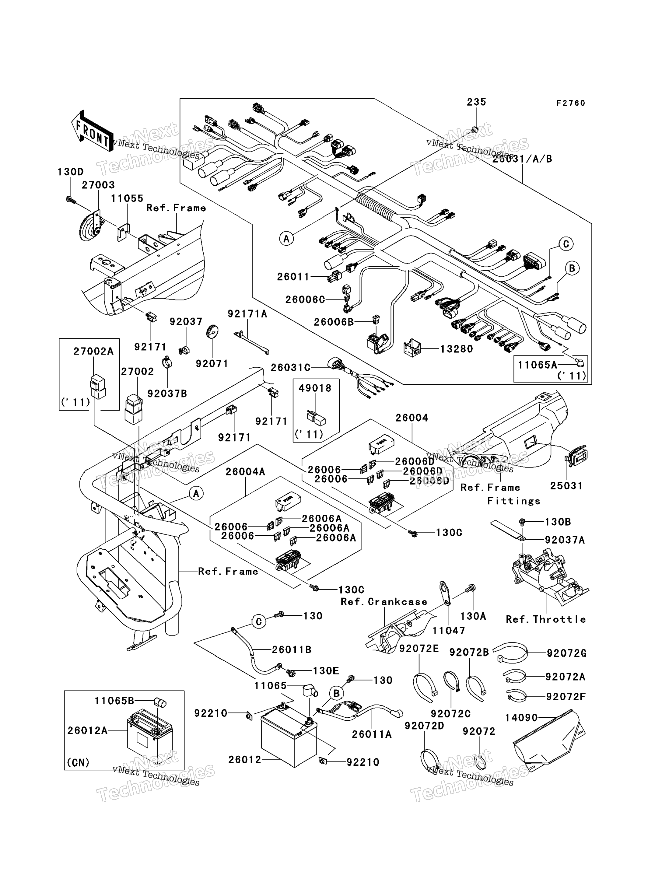 Шасси Electrical Equipment (M9f-Mbf)