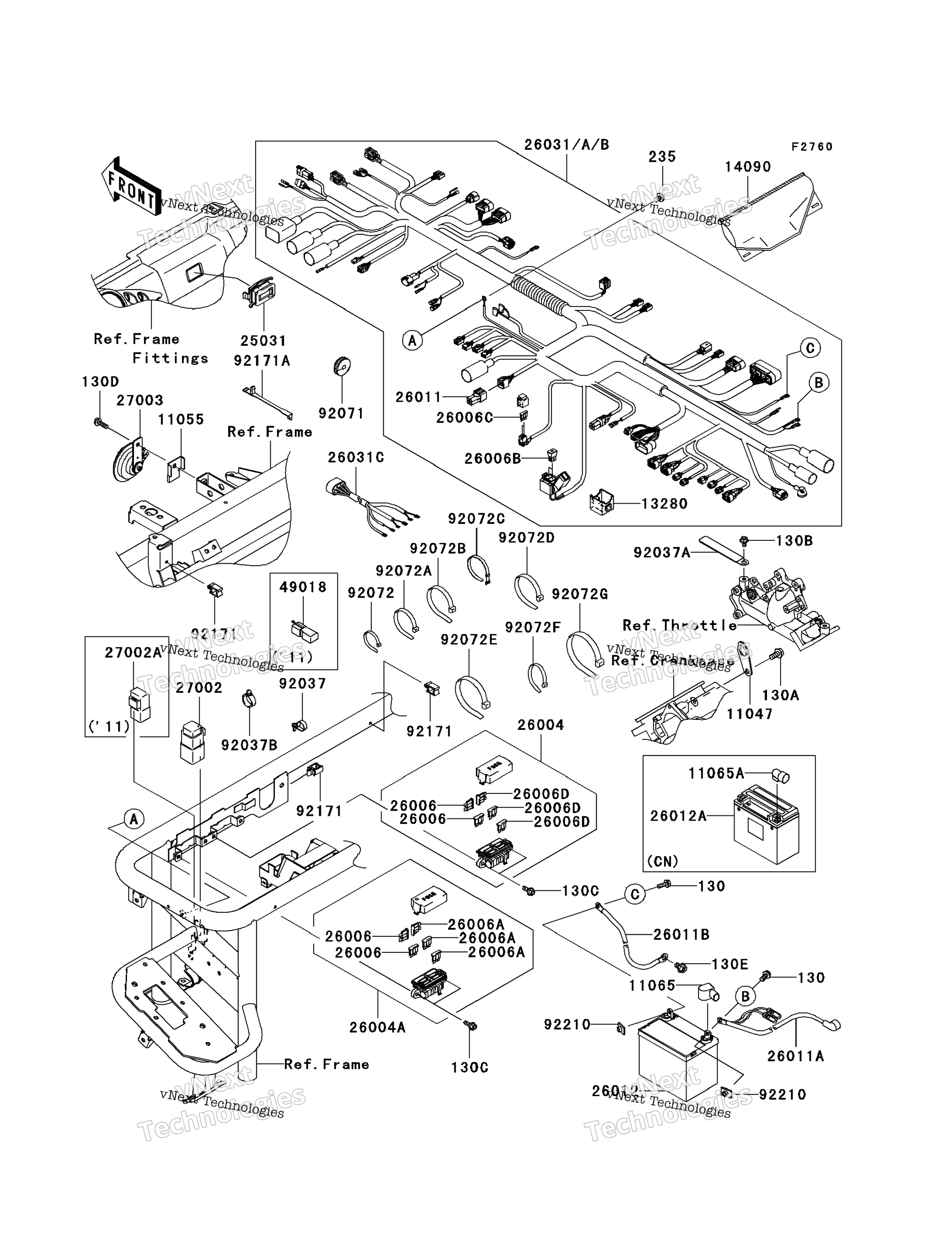 Шасси Electrical Equipment