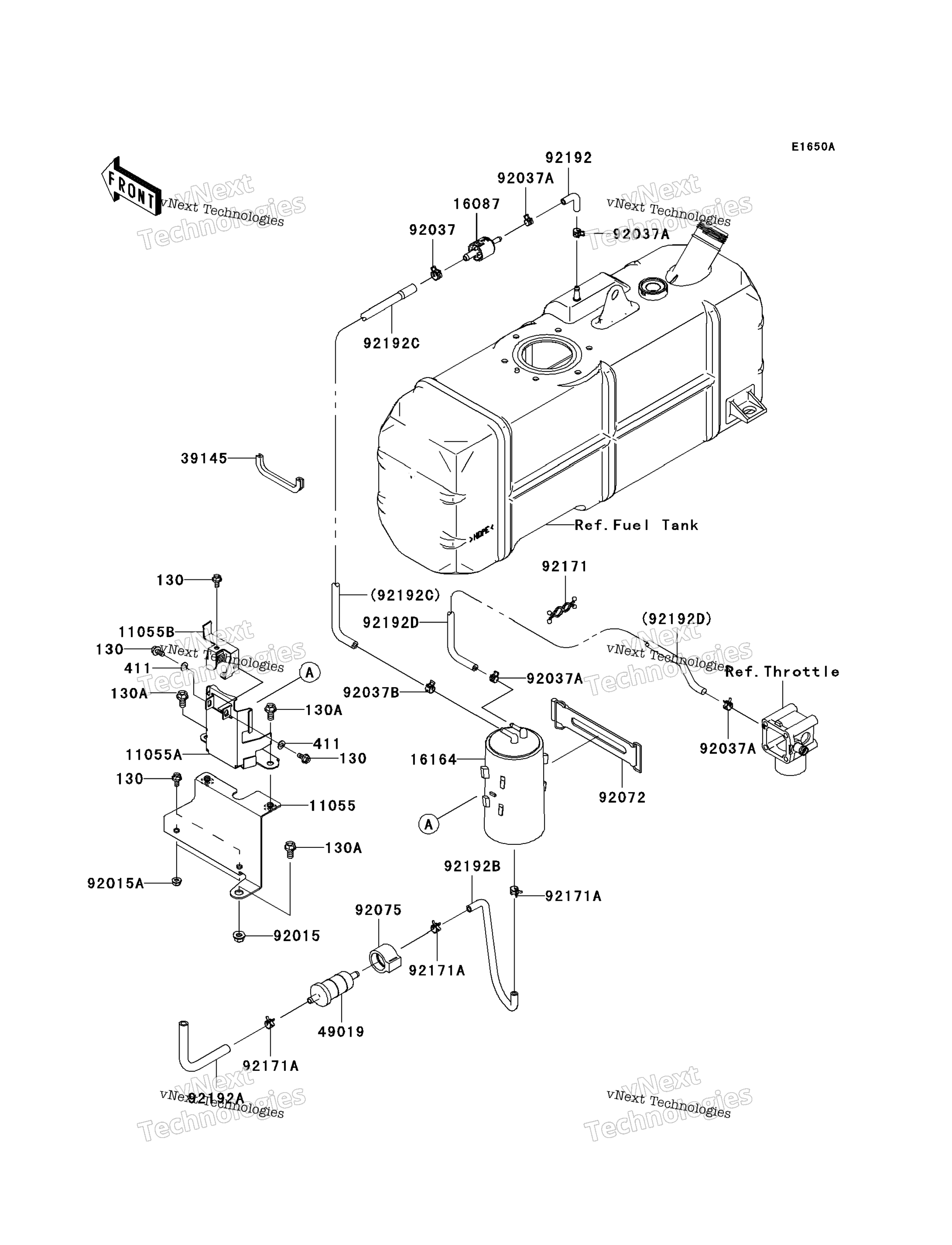 топливный Evaporative System (Rbf / Rbfa)