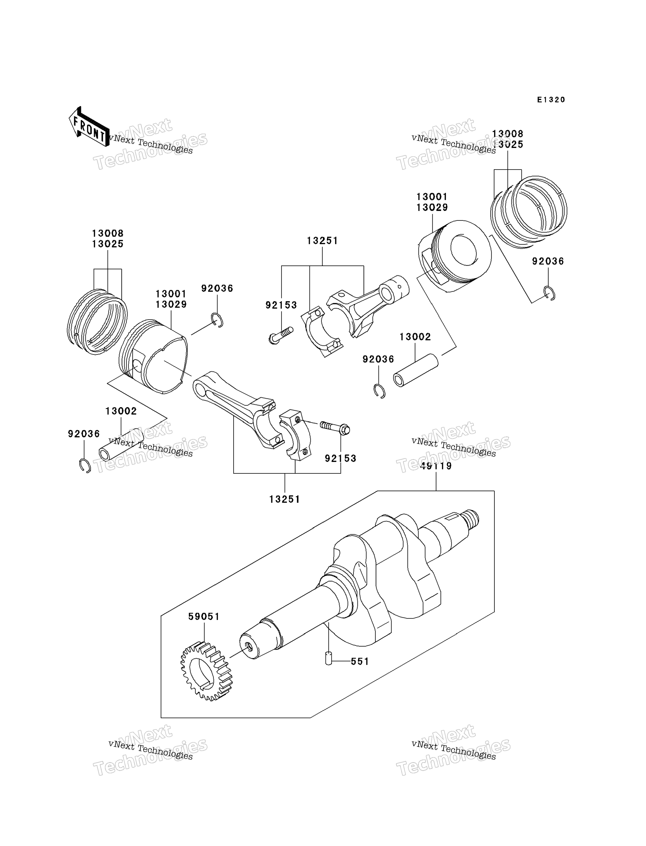 коленвал / Piston(S)