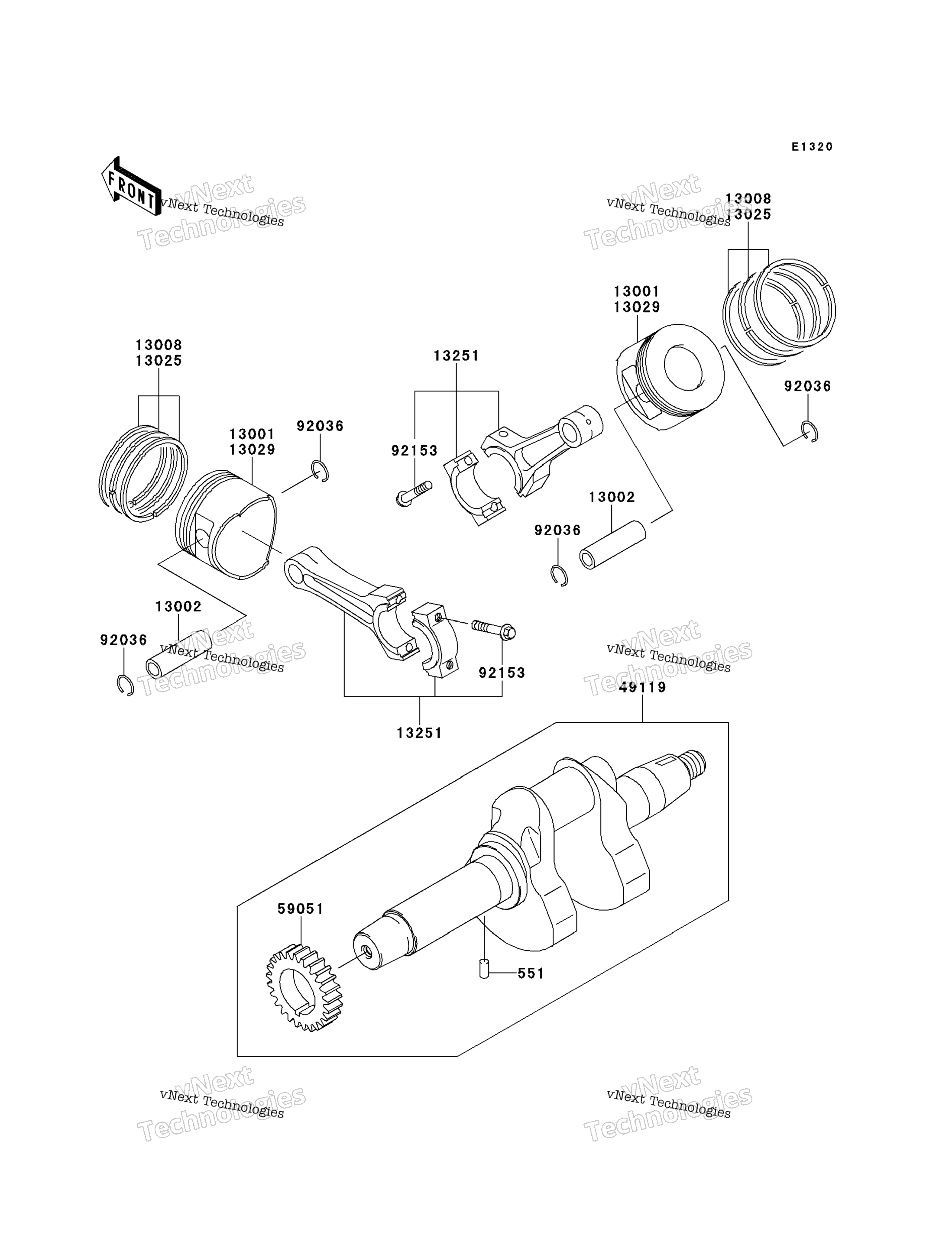 коленвал / Piston(S)