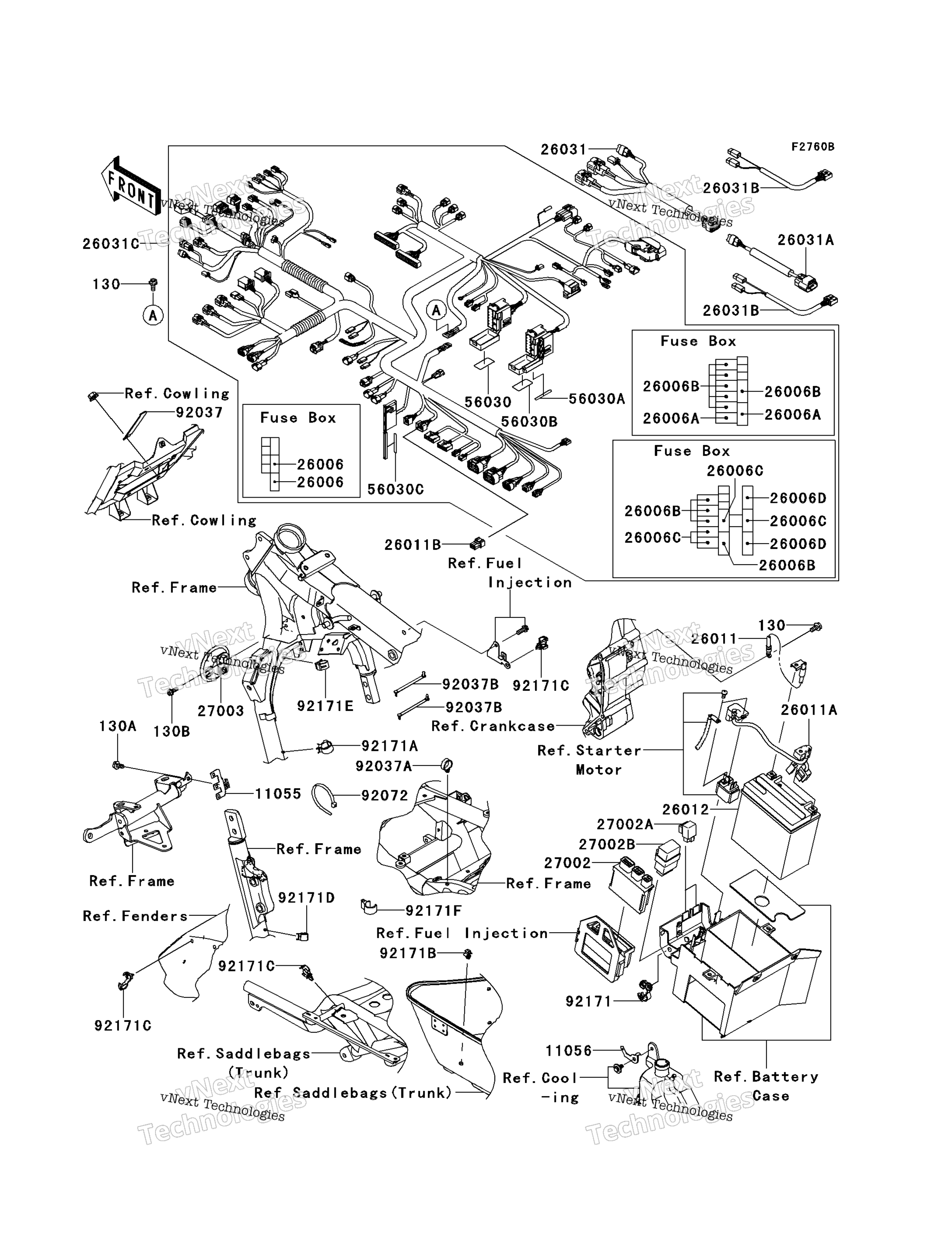 Шасси Electrical Equipment (Bcf)