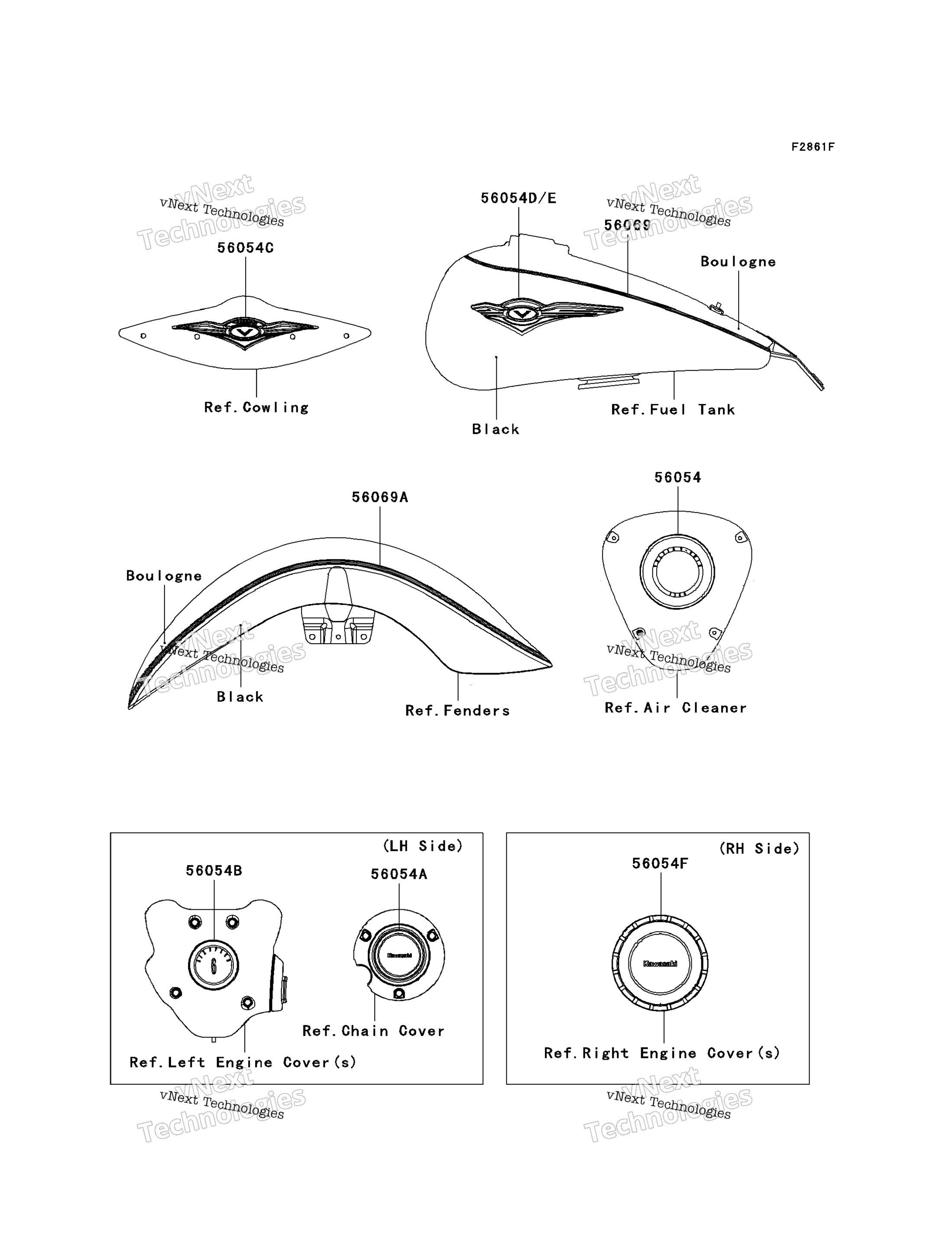 Наклейки (Black/Boulogne)(Ccf)(Ca,Us)