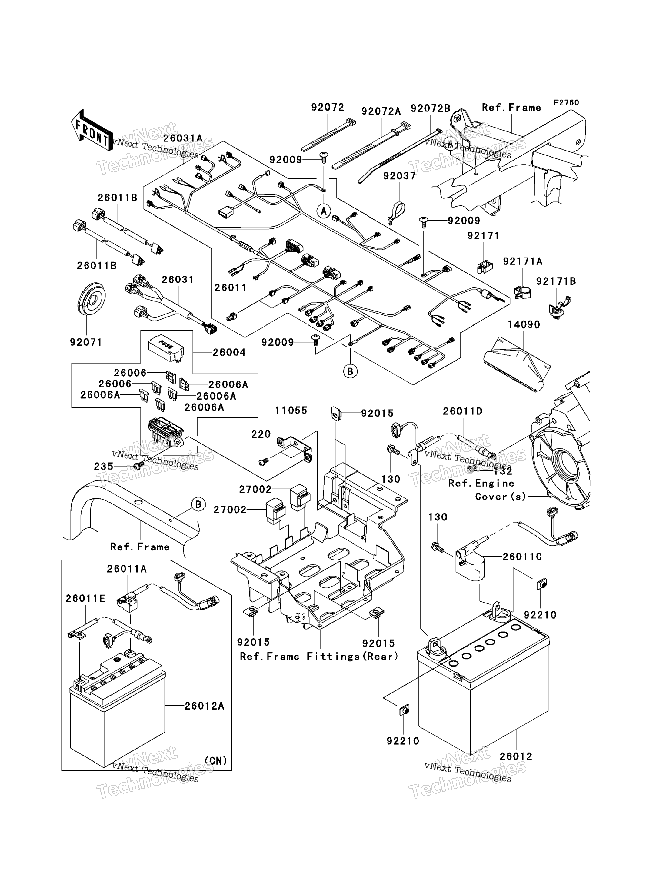 Шасси Electrical Equipment