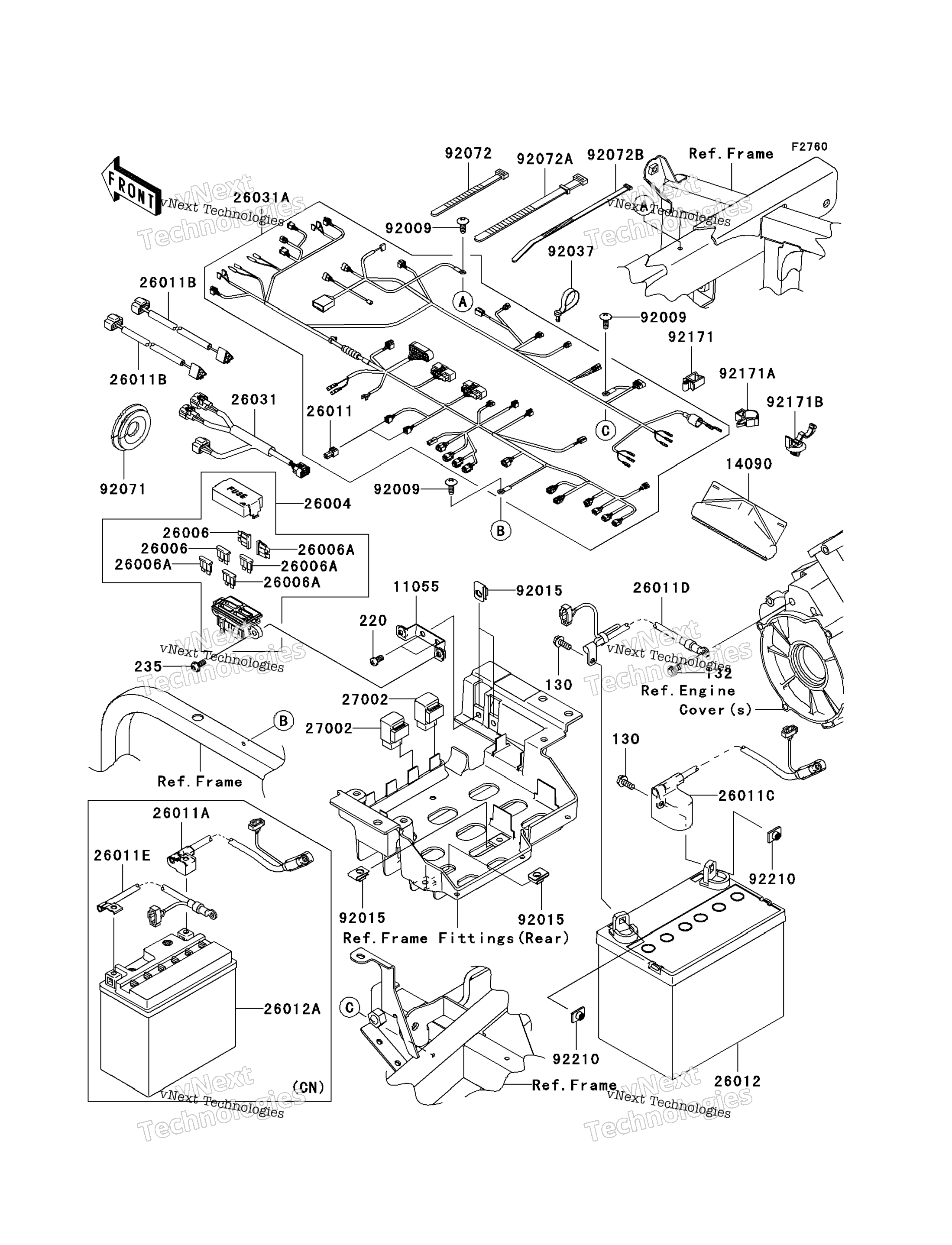 Шасси Electrical Equipment