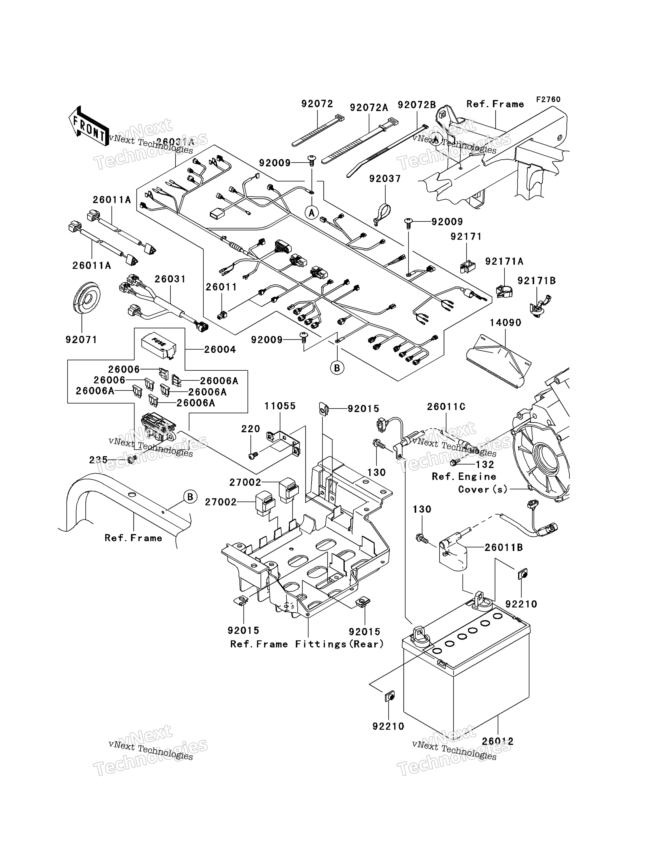Шасси Electrical Equipment