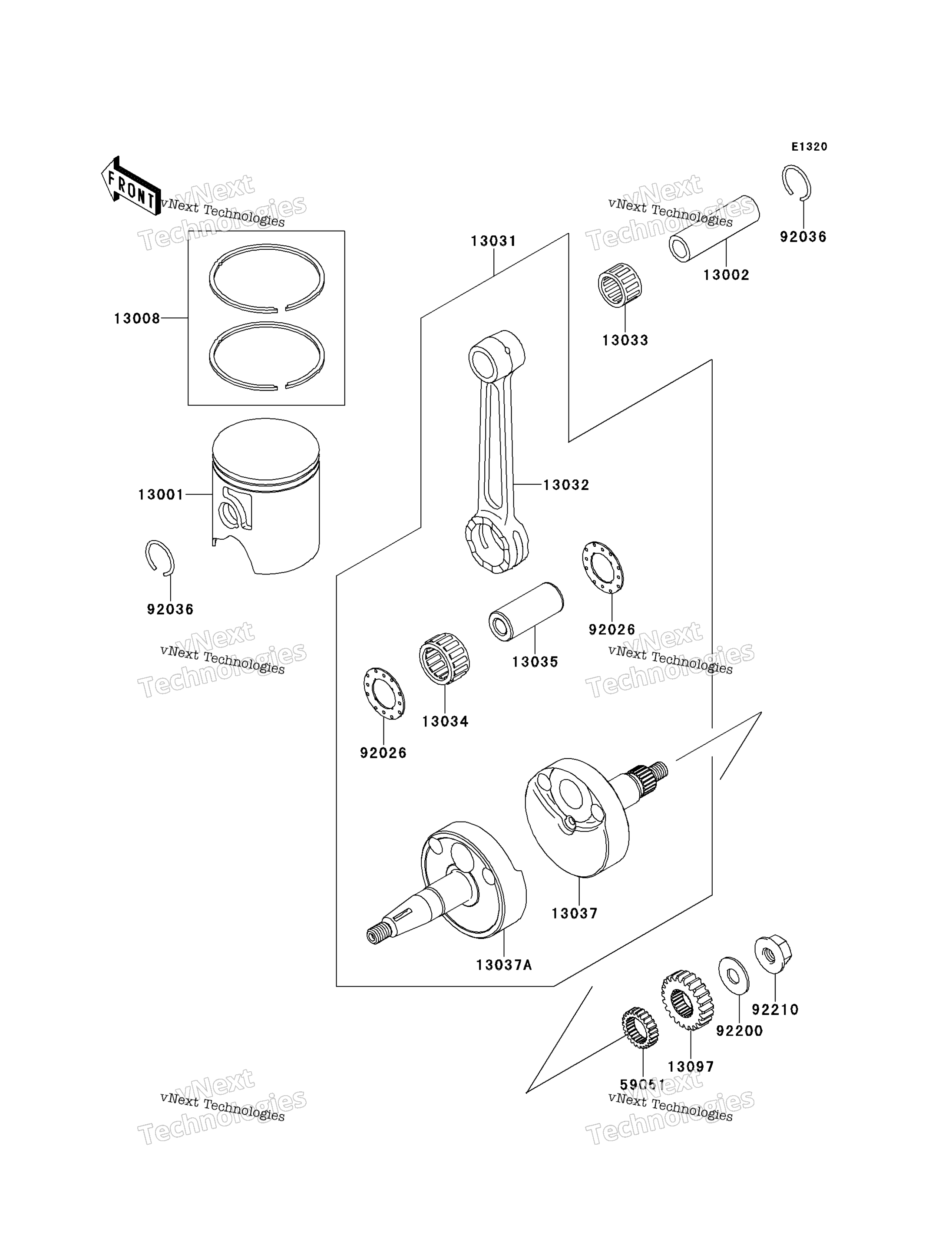 коленвал / Piston(S)