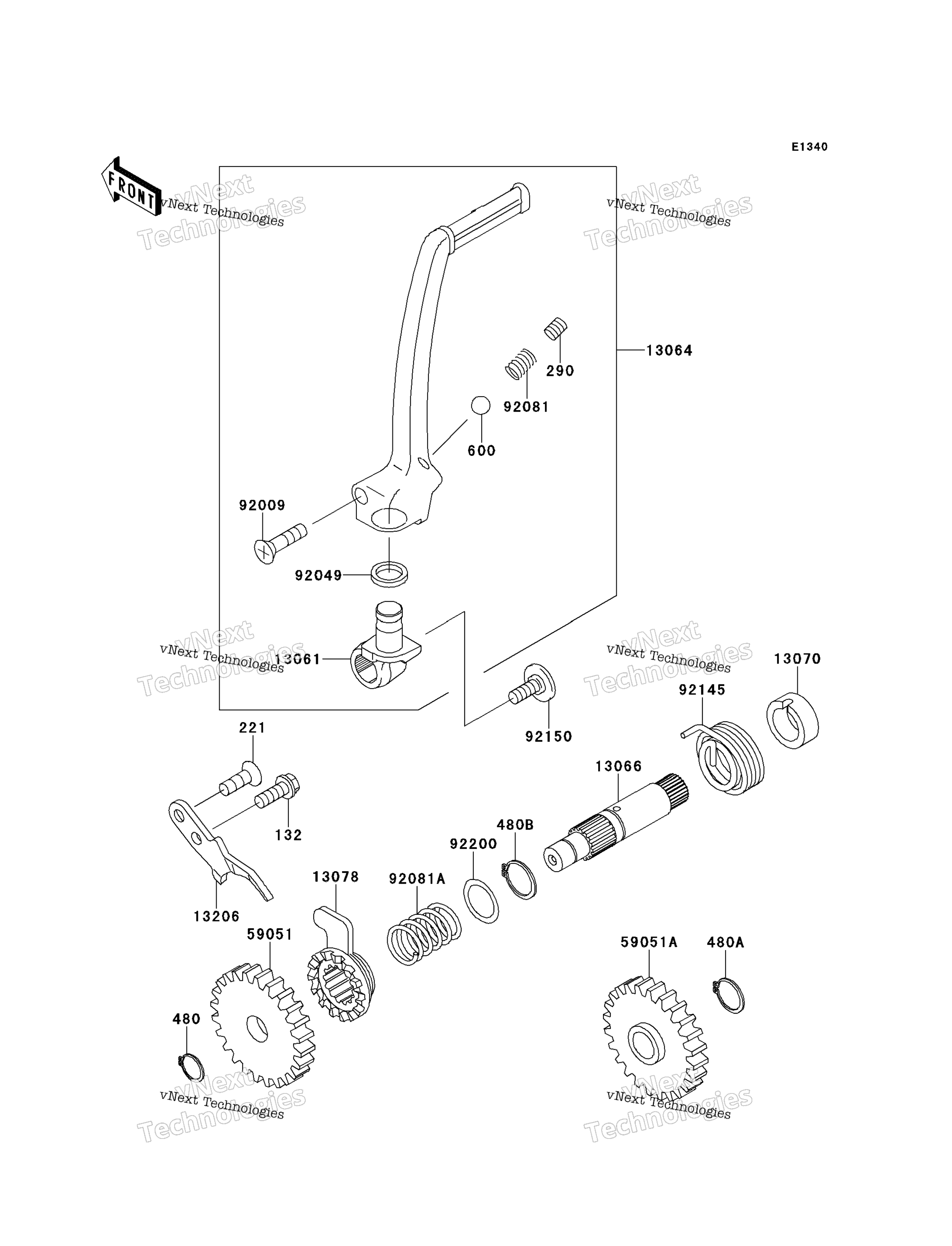 кикстартер механизм