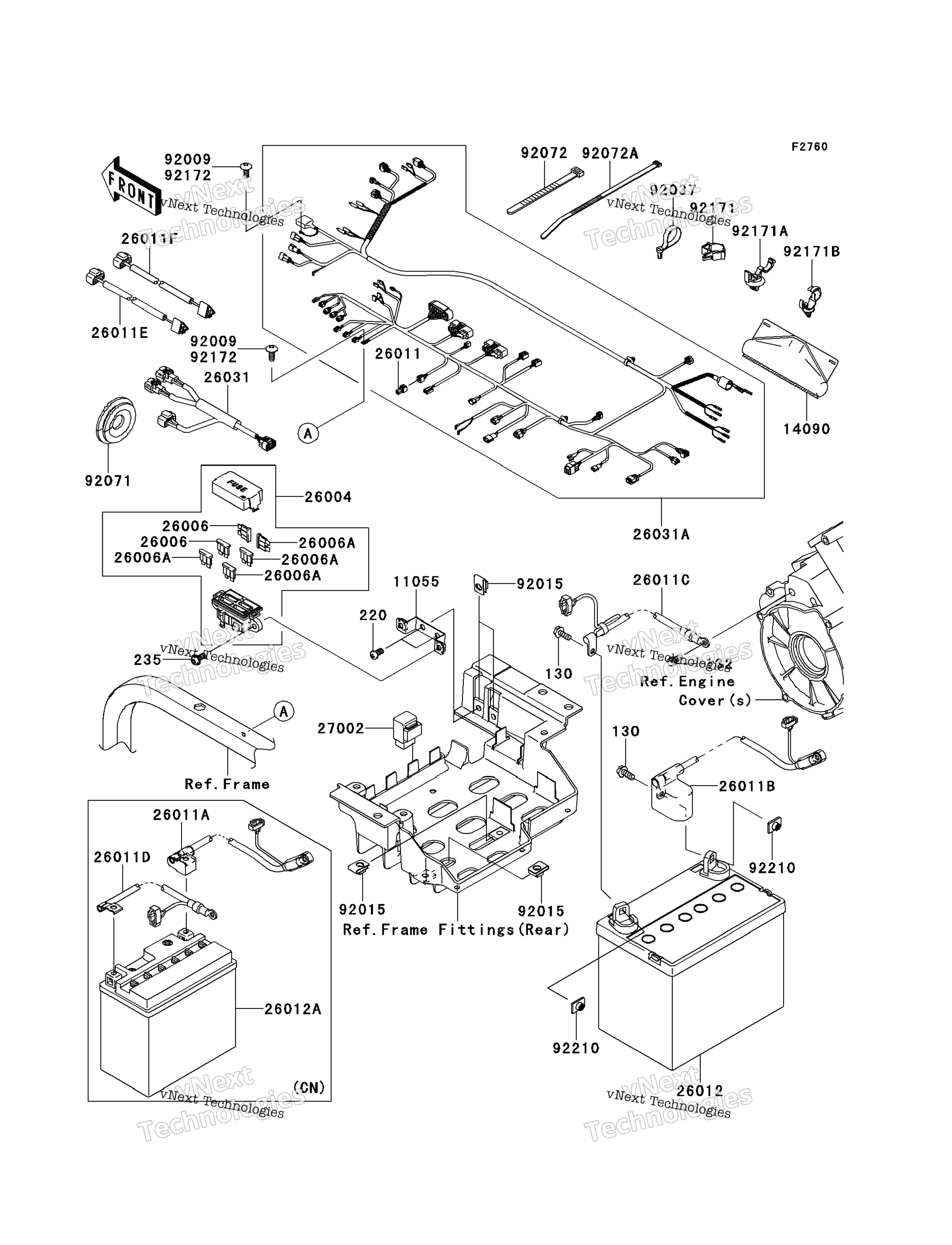 Шасси Electrical Equipment