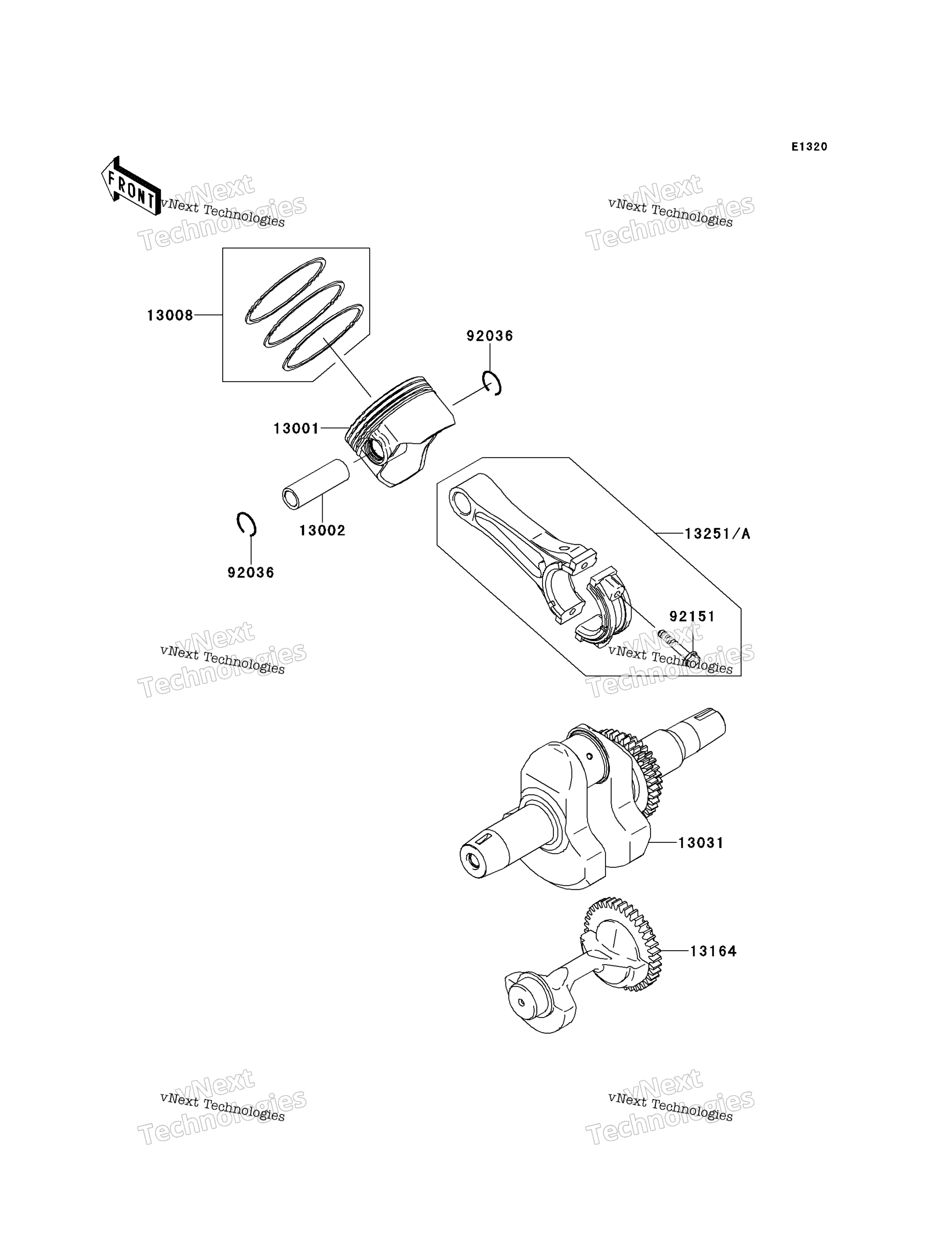 коленвал / Piston(S)