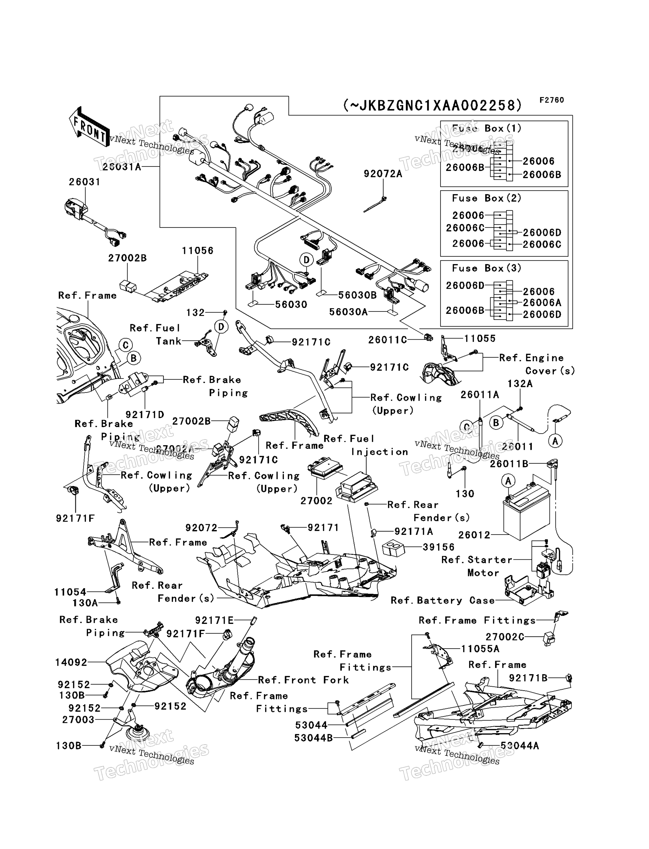 Шасси Electrical Equipment