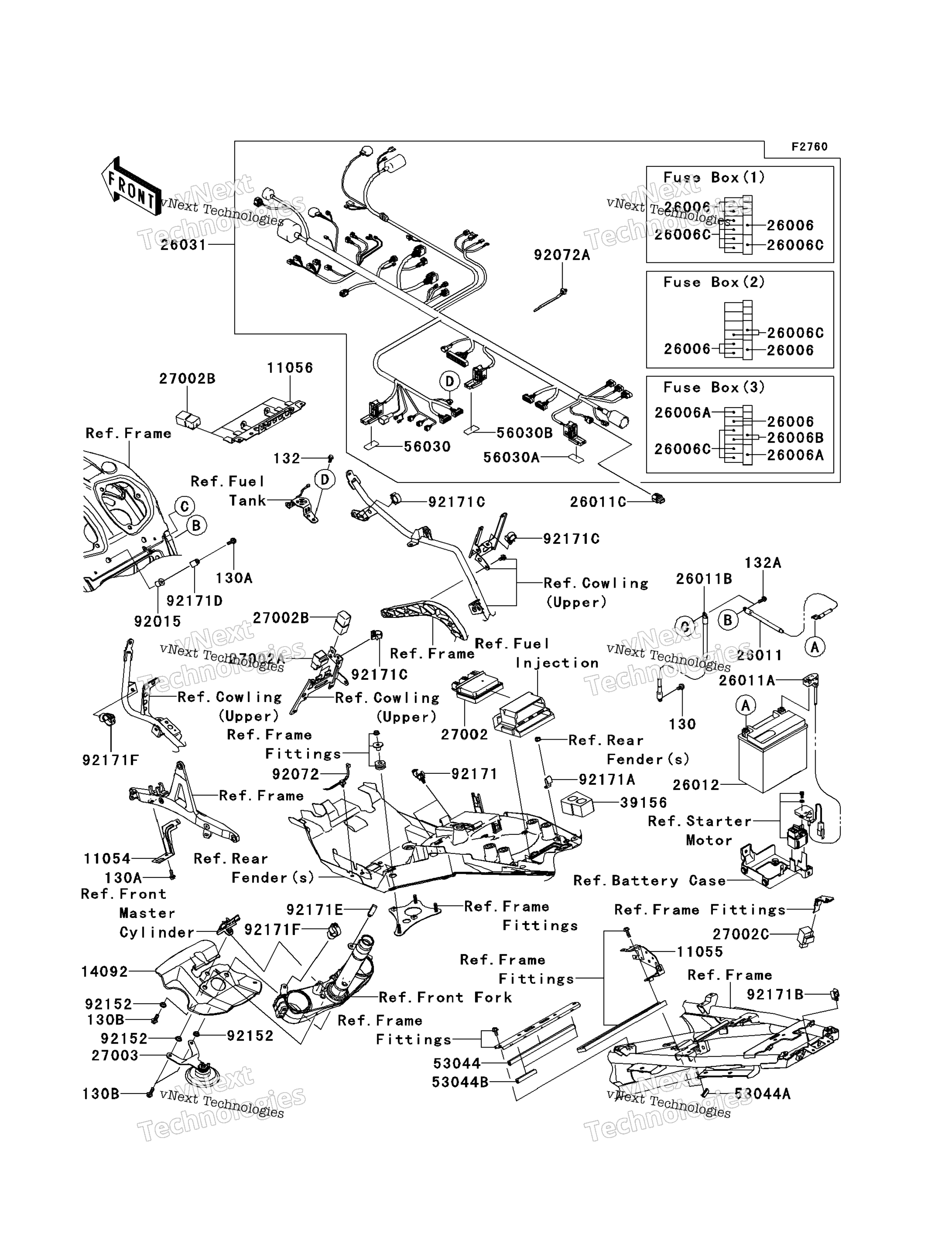 Шасси Electrical Equipment