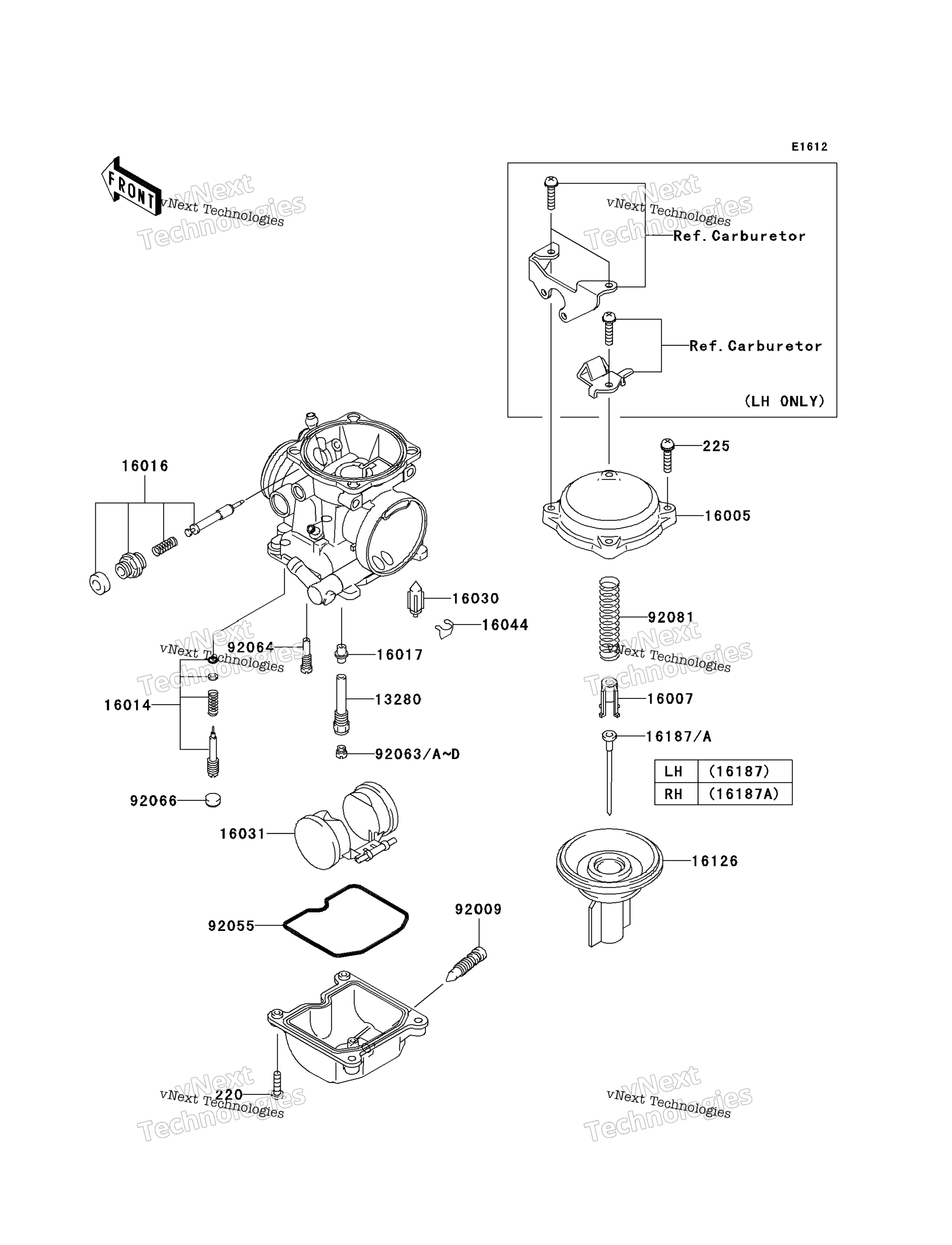 Карбюратор Parts
