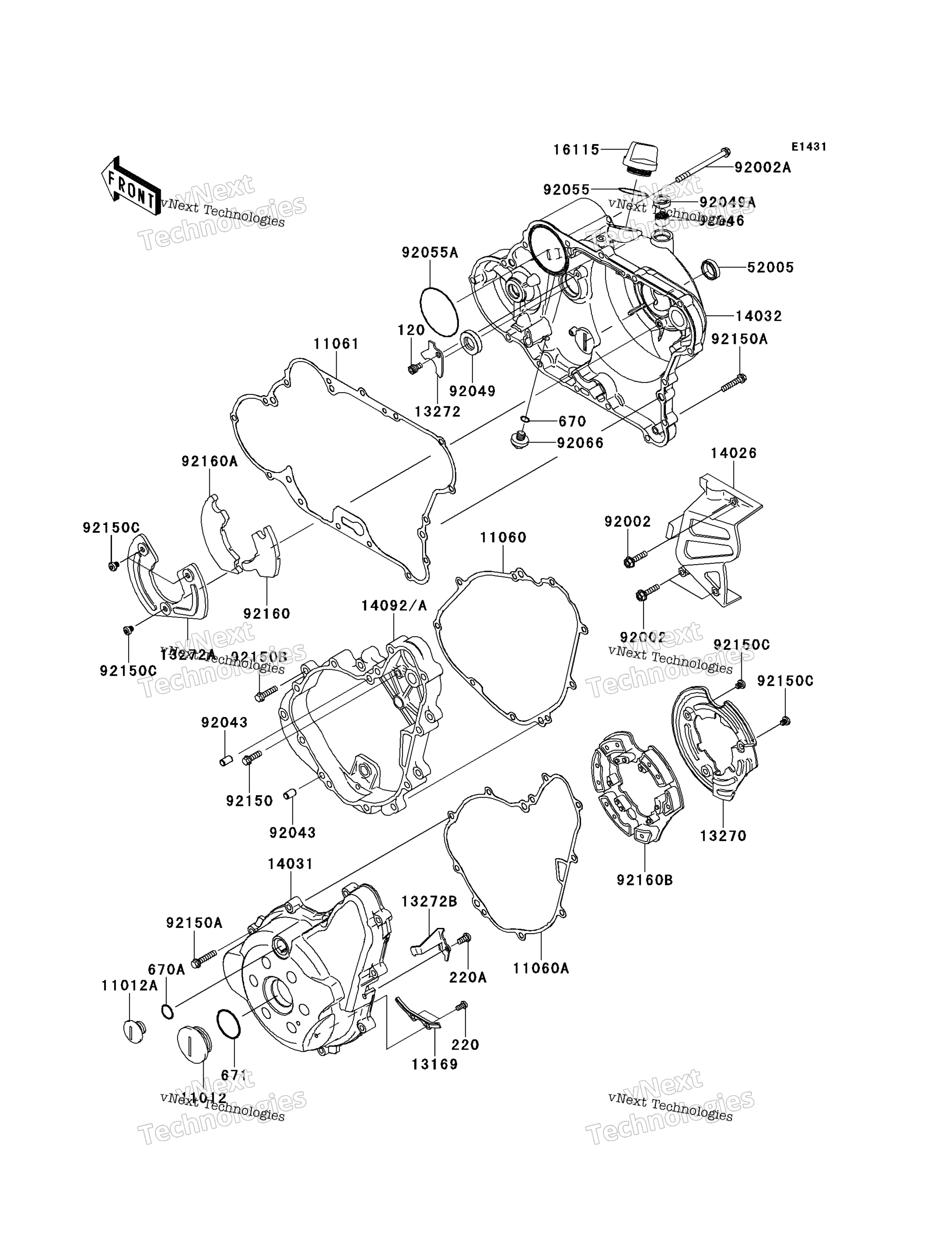 Двигатель Cover(S)