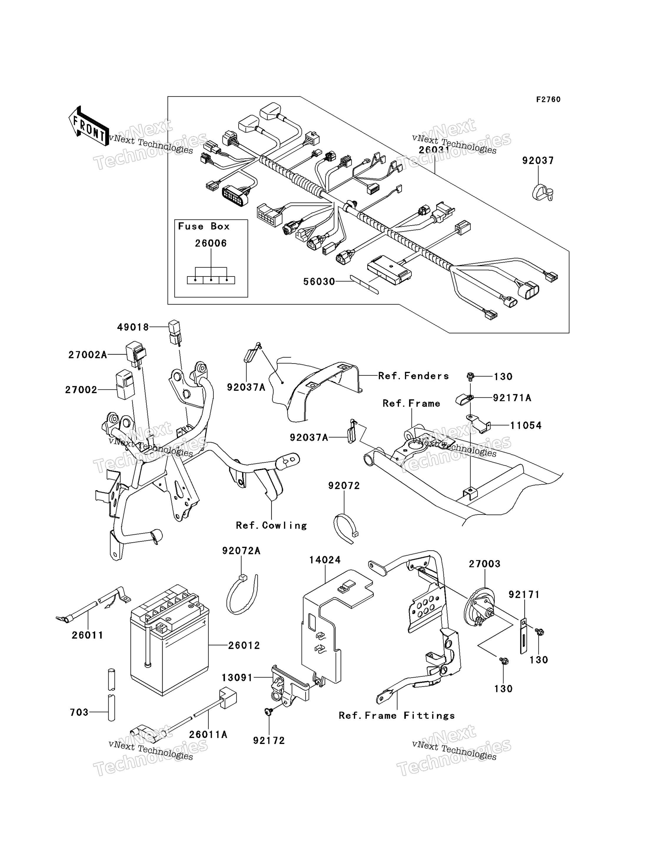 Шасси Electrical Equipment