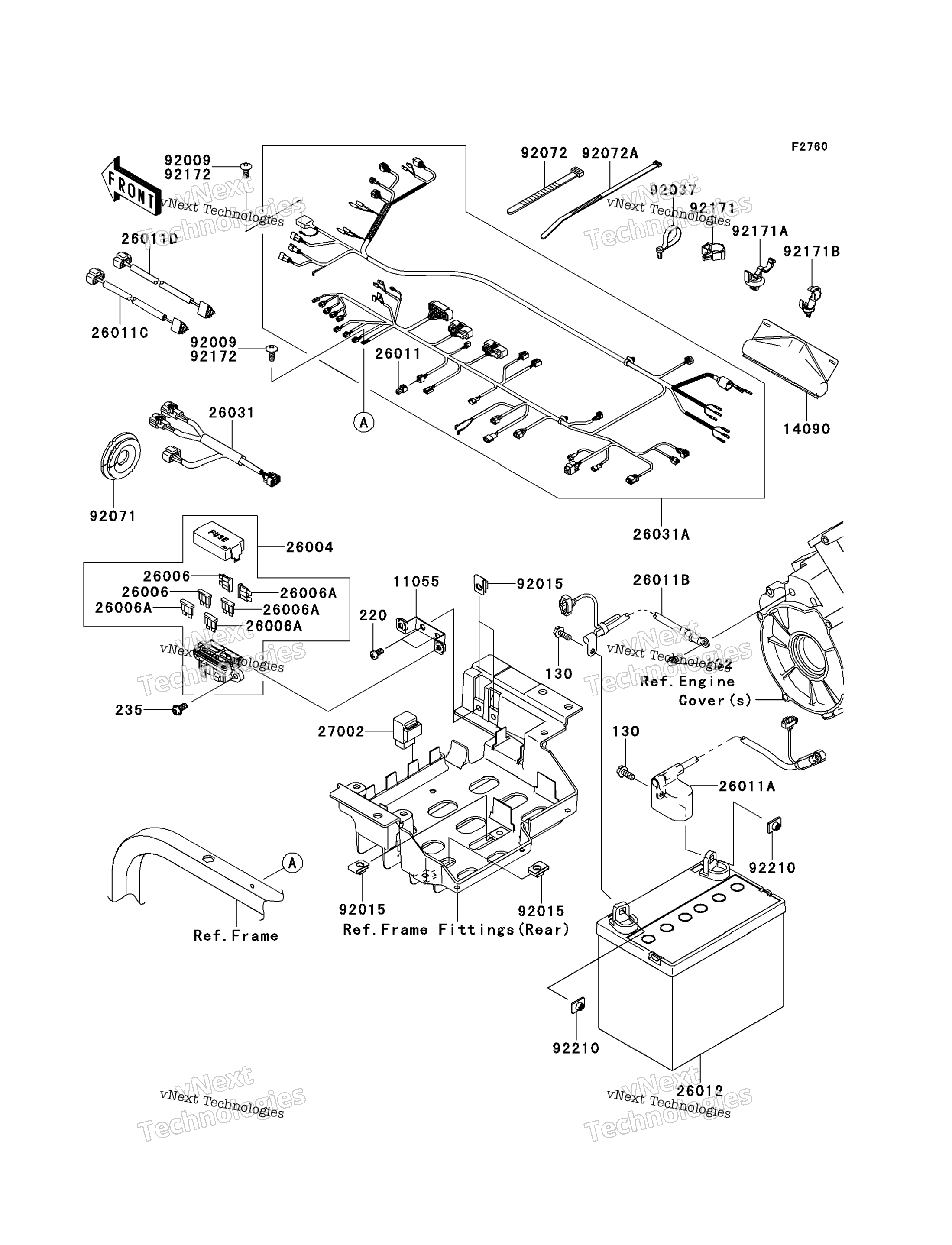Шасси Electrical Equipment
