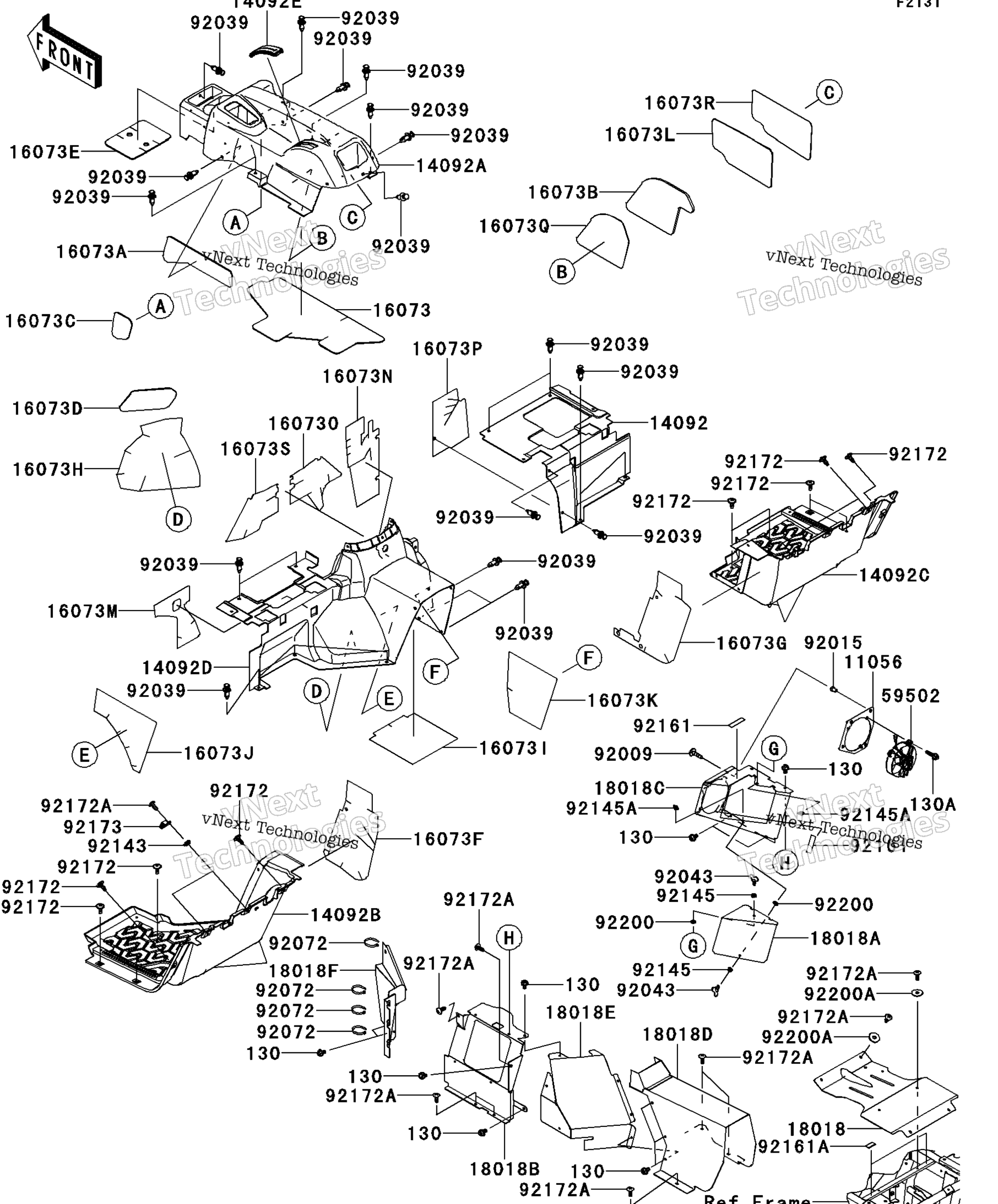 Рама Fittings(Rear)