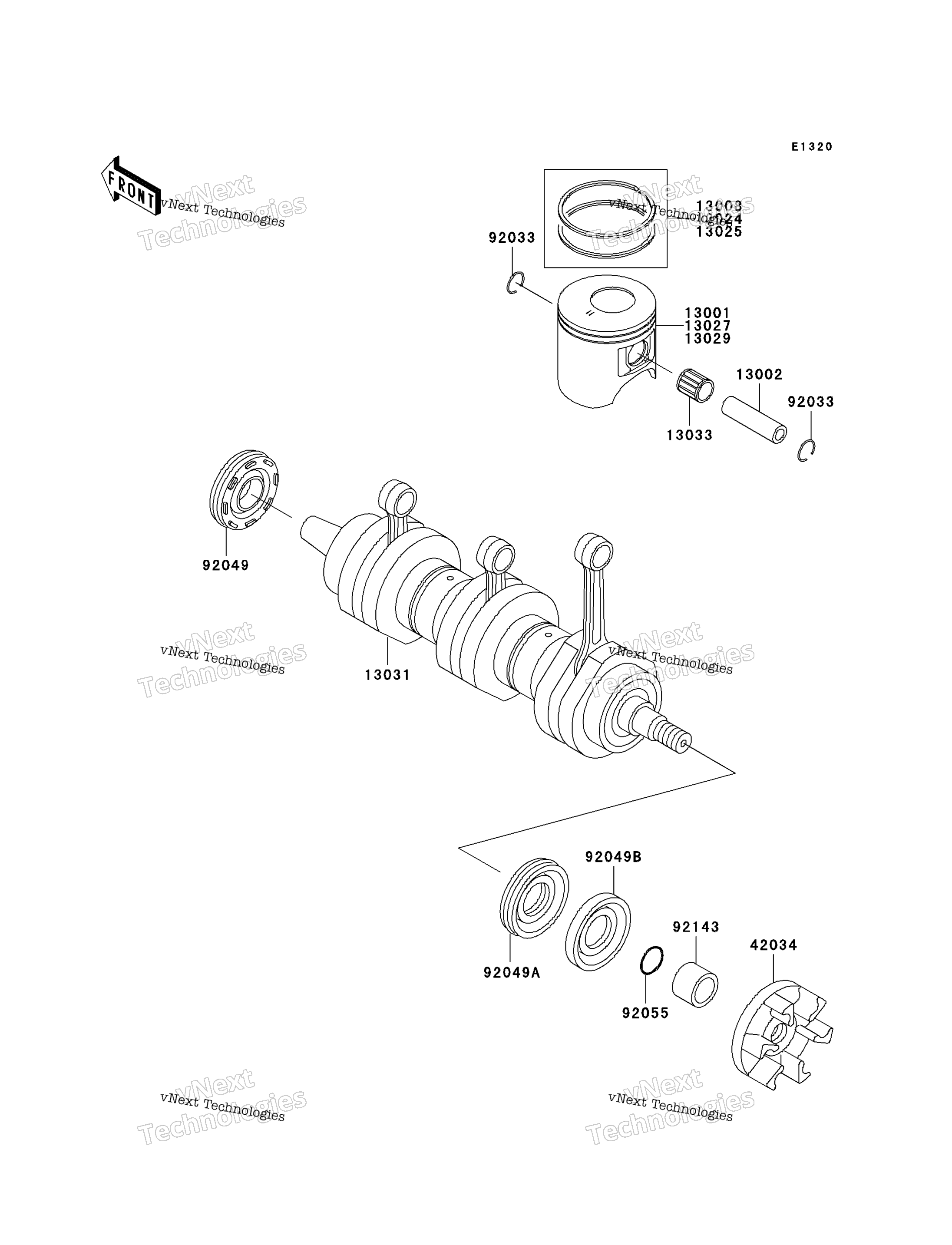 коленвал / Piston(S)