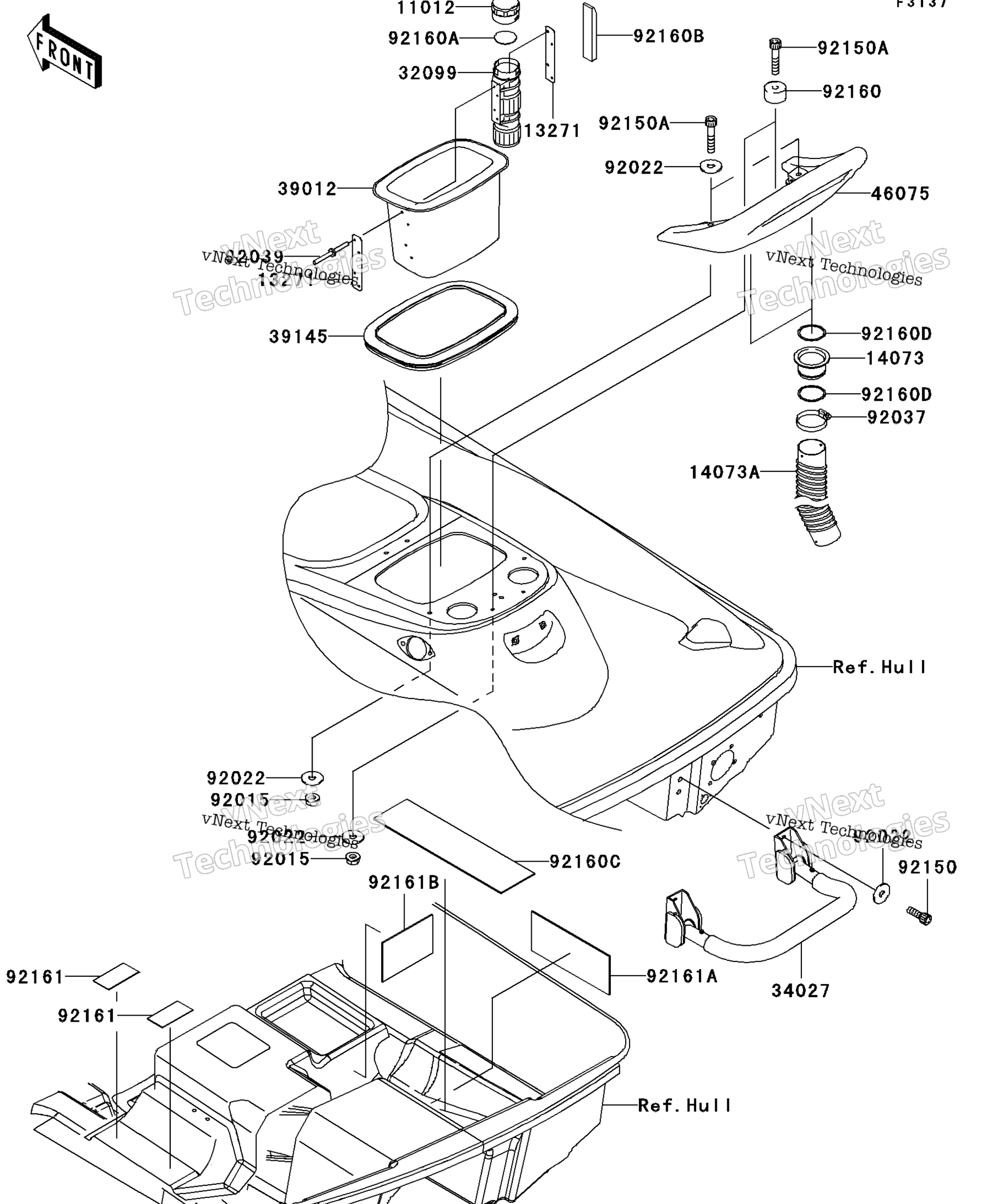 Корпус Rear Fittings