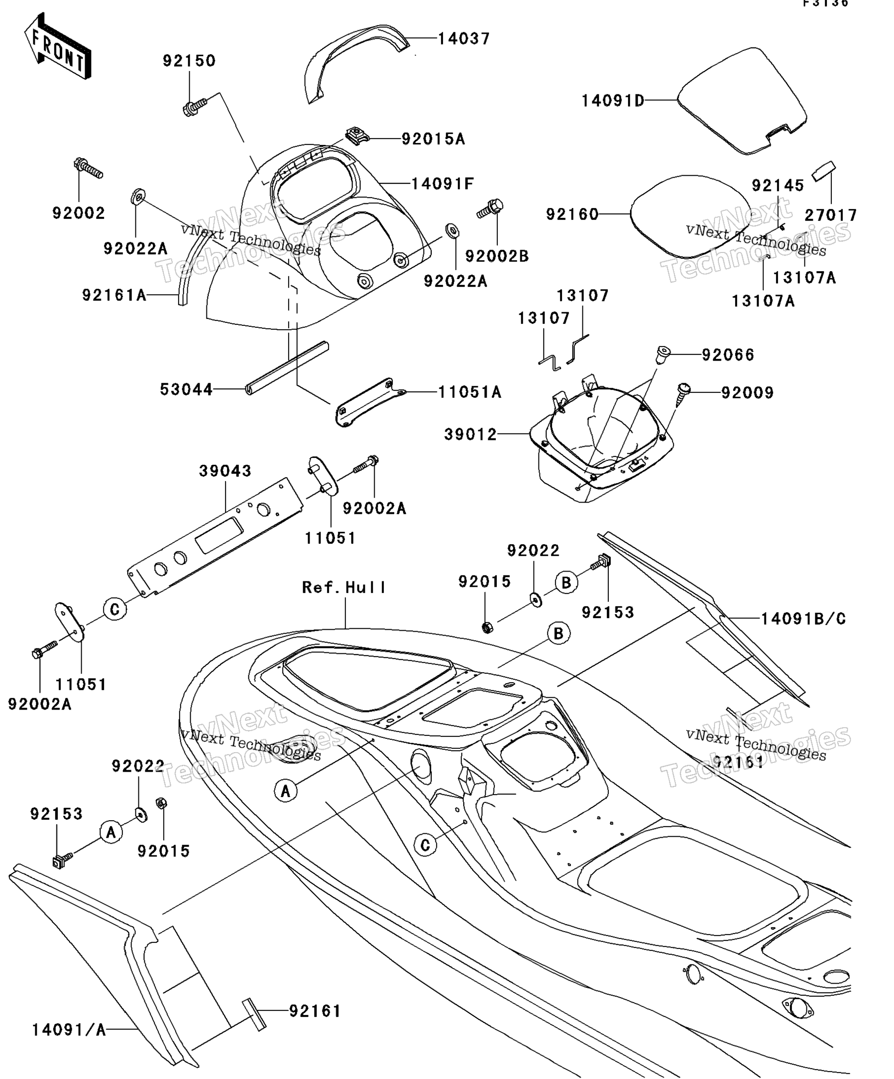 Корпус Middle Fittings