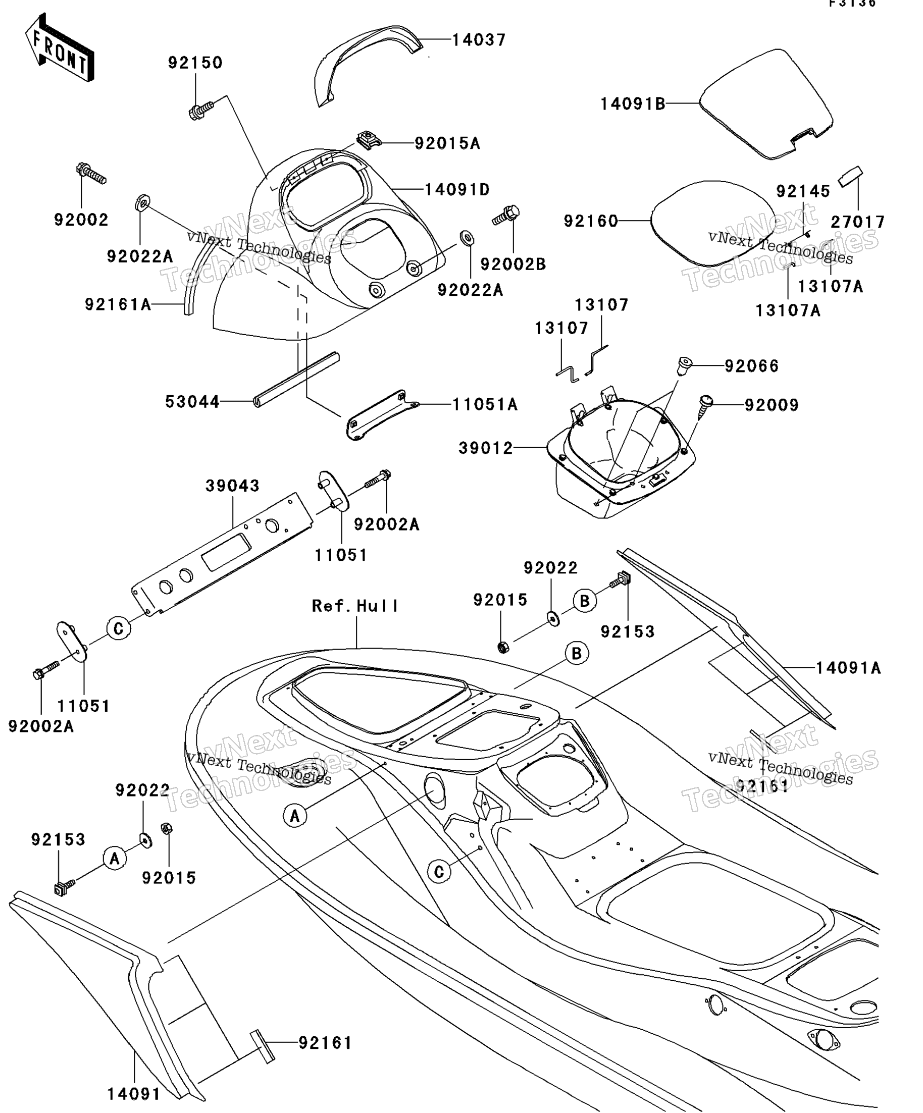 Корпус Middle Fittings