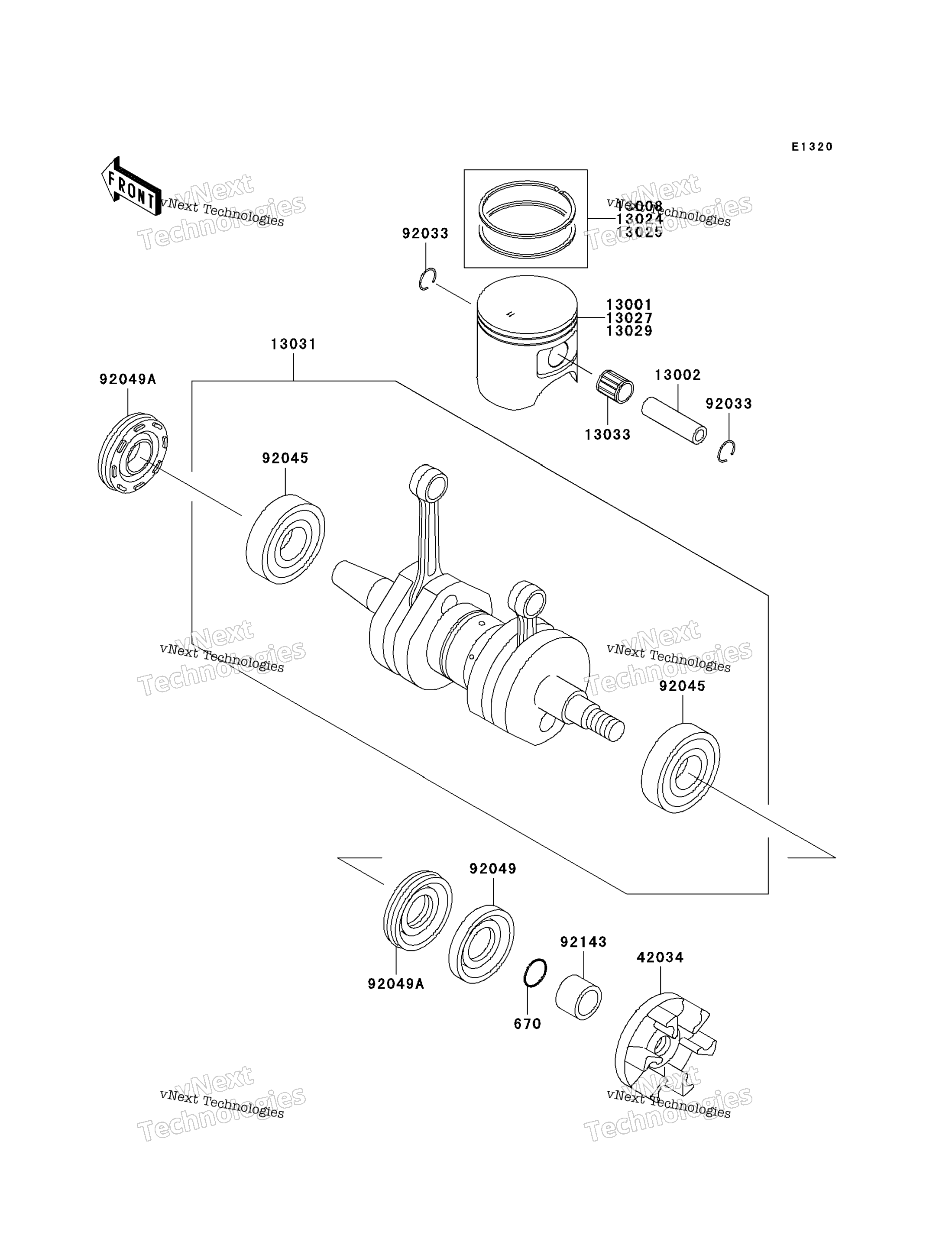коленвал / Piston(S)
