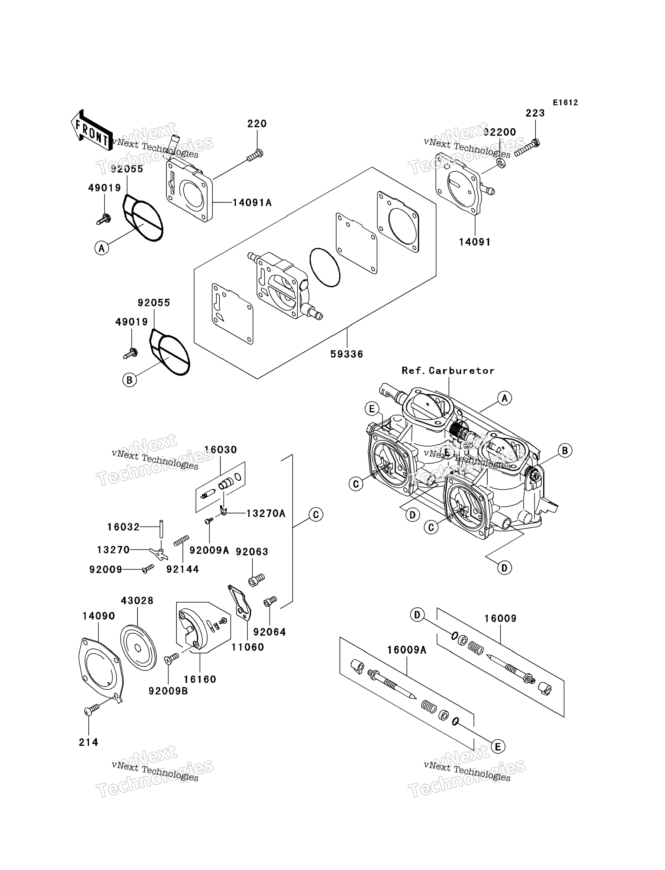 Карбюратор Parts