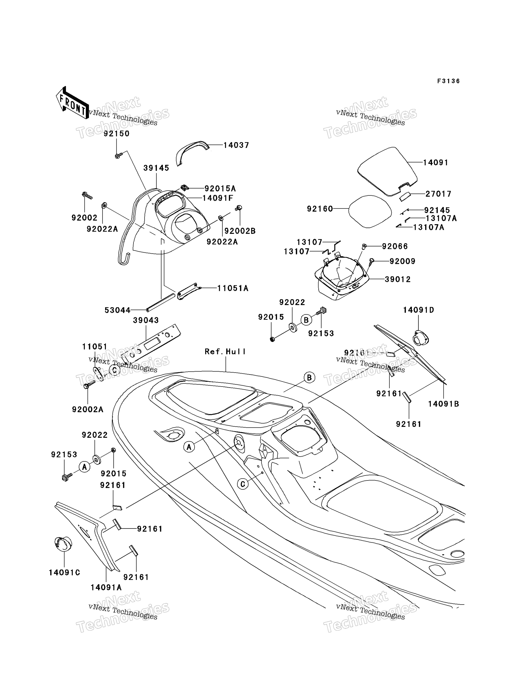 Корпус Middle Fittings