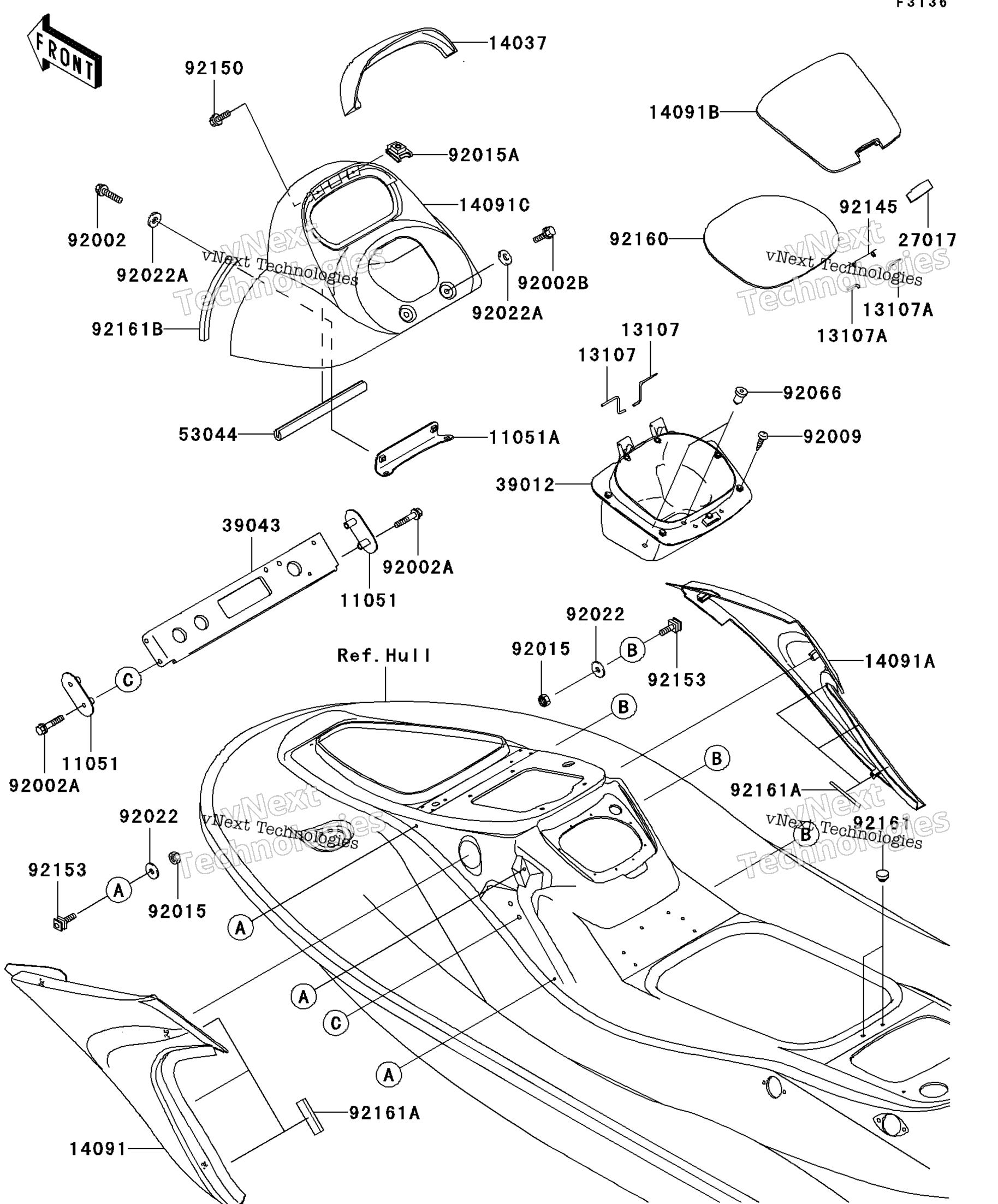 Корпус Middle Fittings
