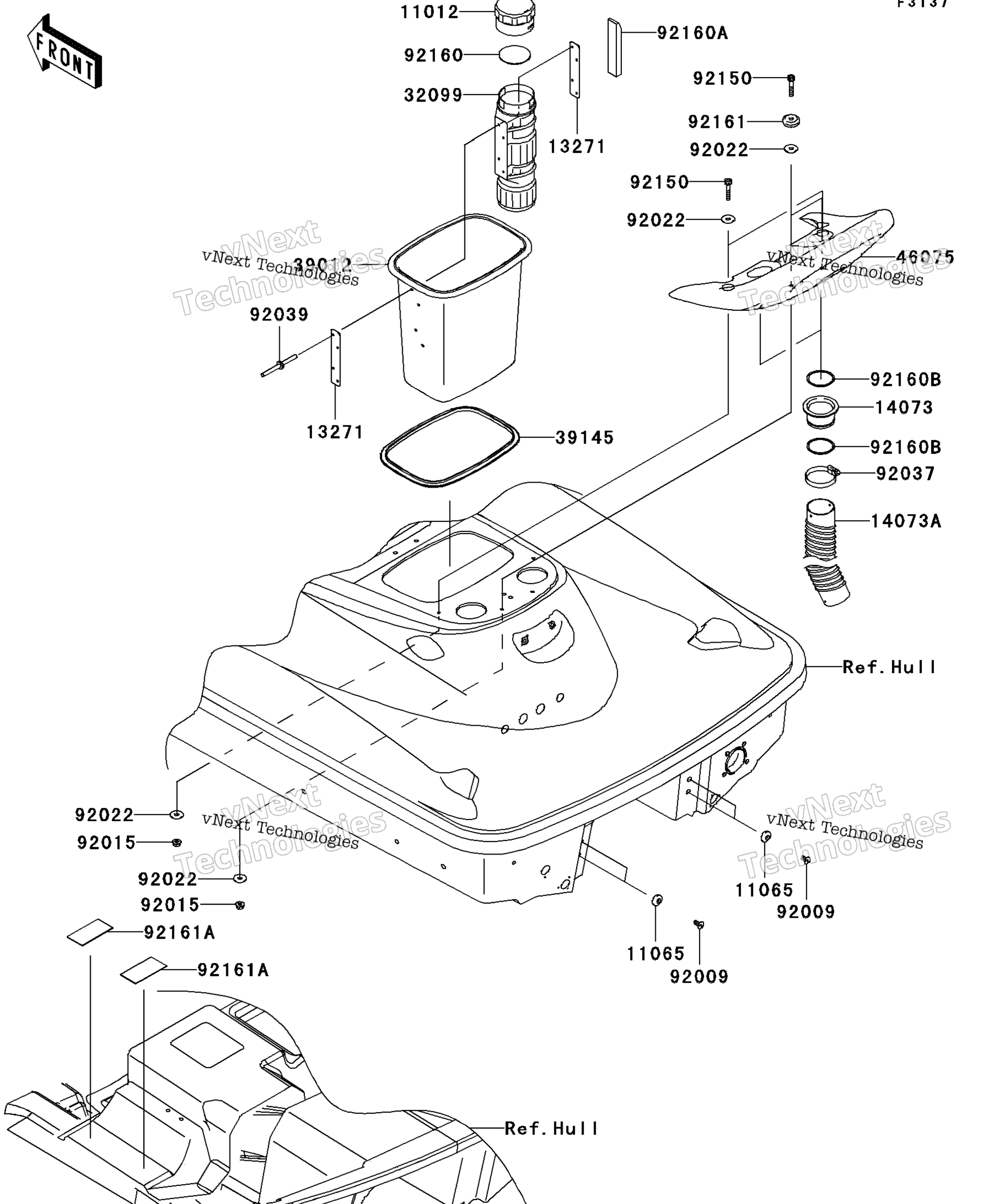Корпус Rear Fittings
