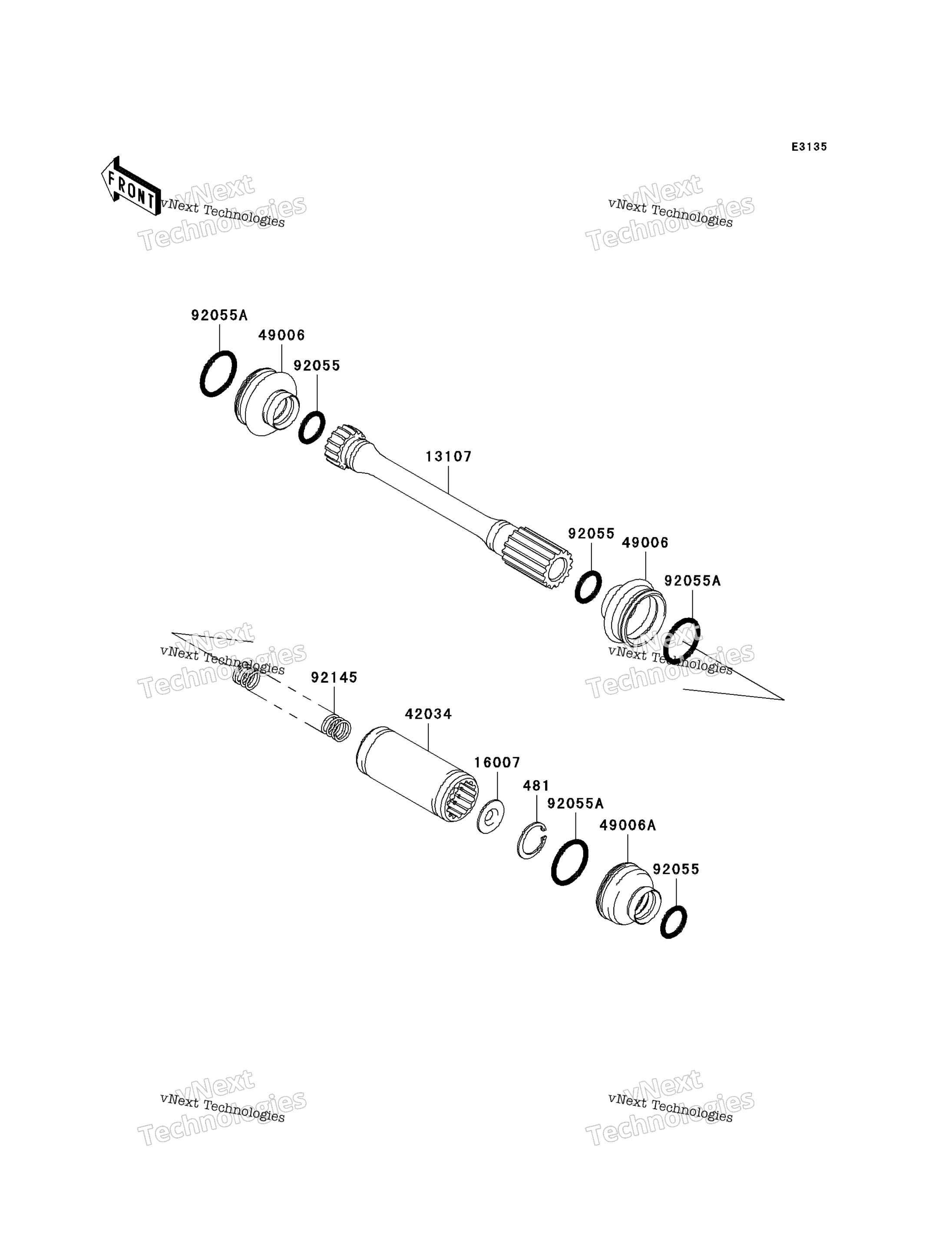 Привод Shaft-Propeller (C1)