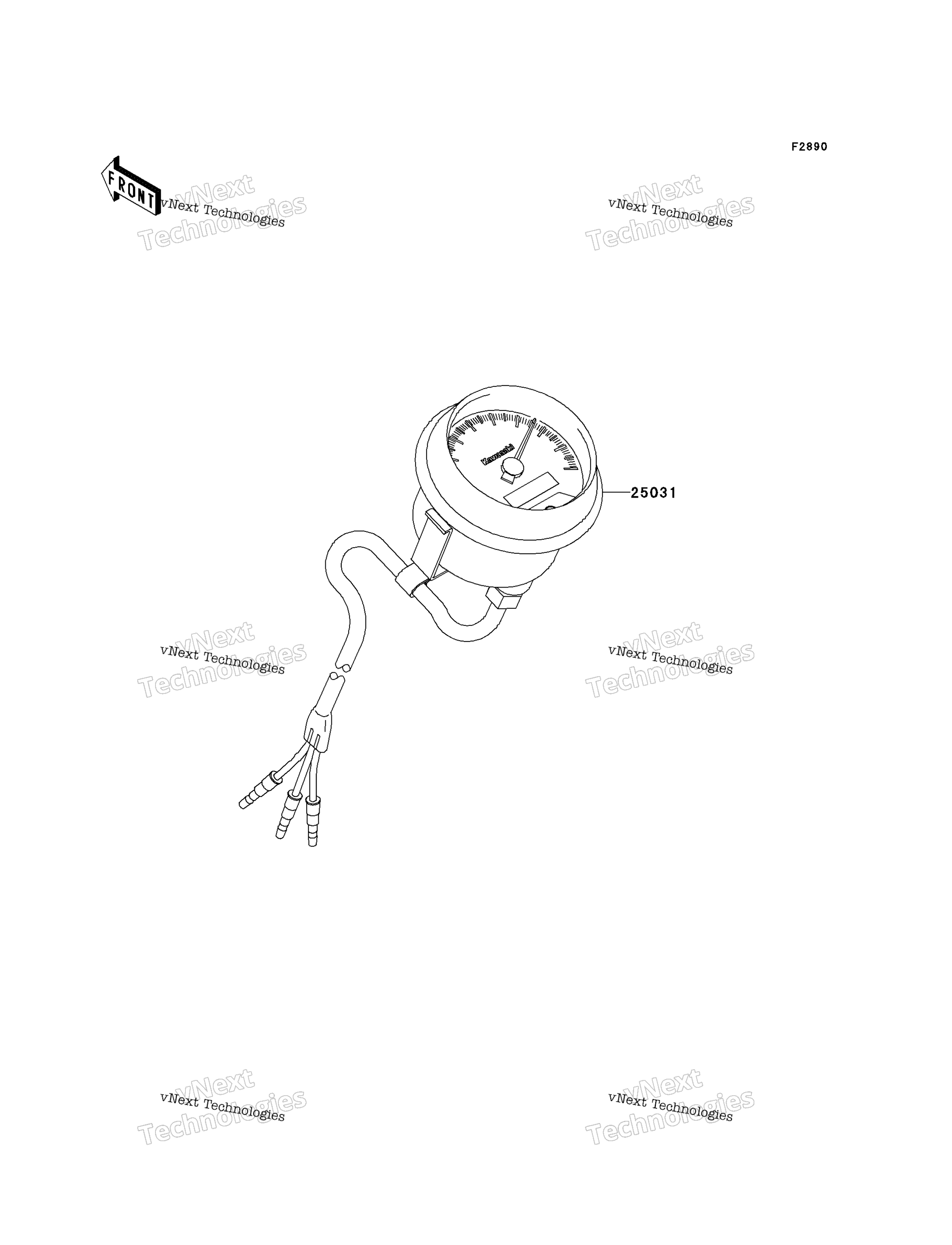 Опциональные запчасти (Us)(Meter)