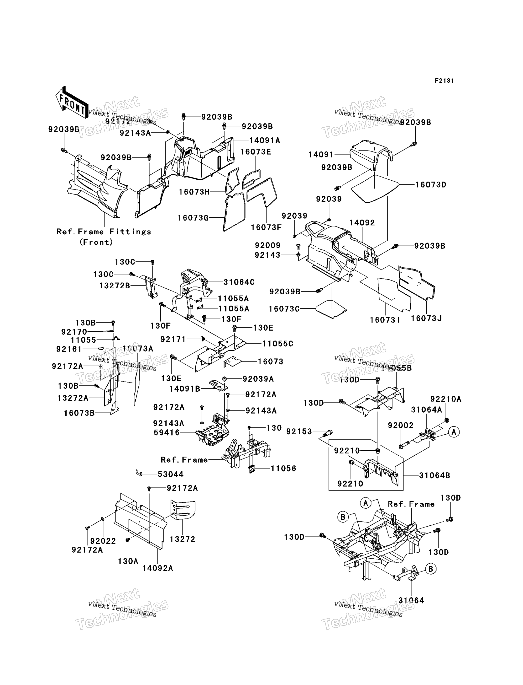 Рама Fittings (Rear)