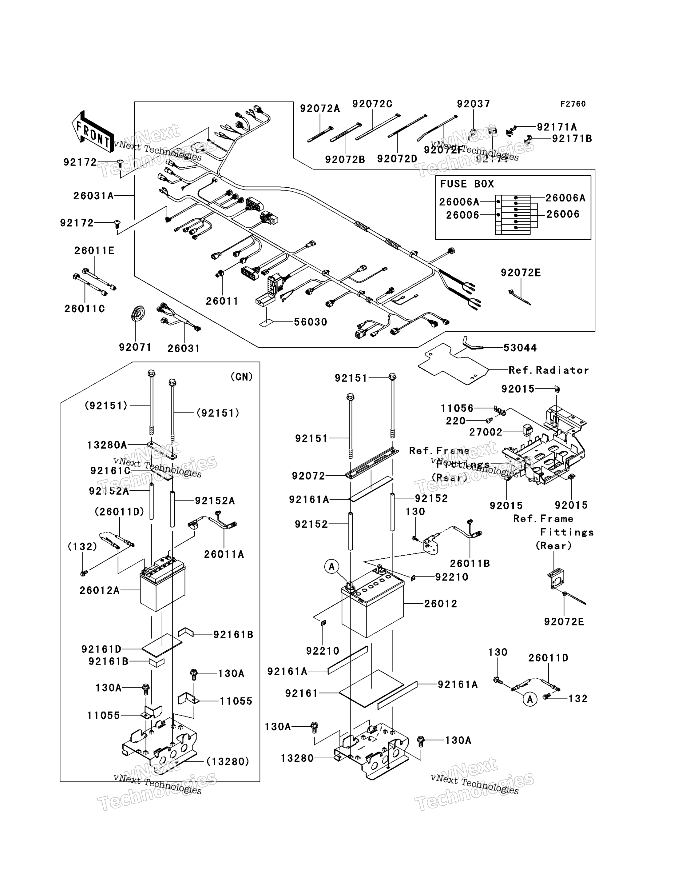 Шасси Electrical Equipment