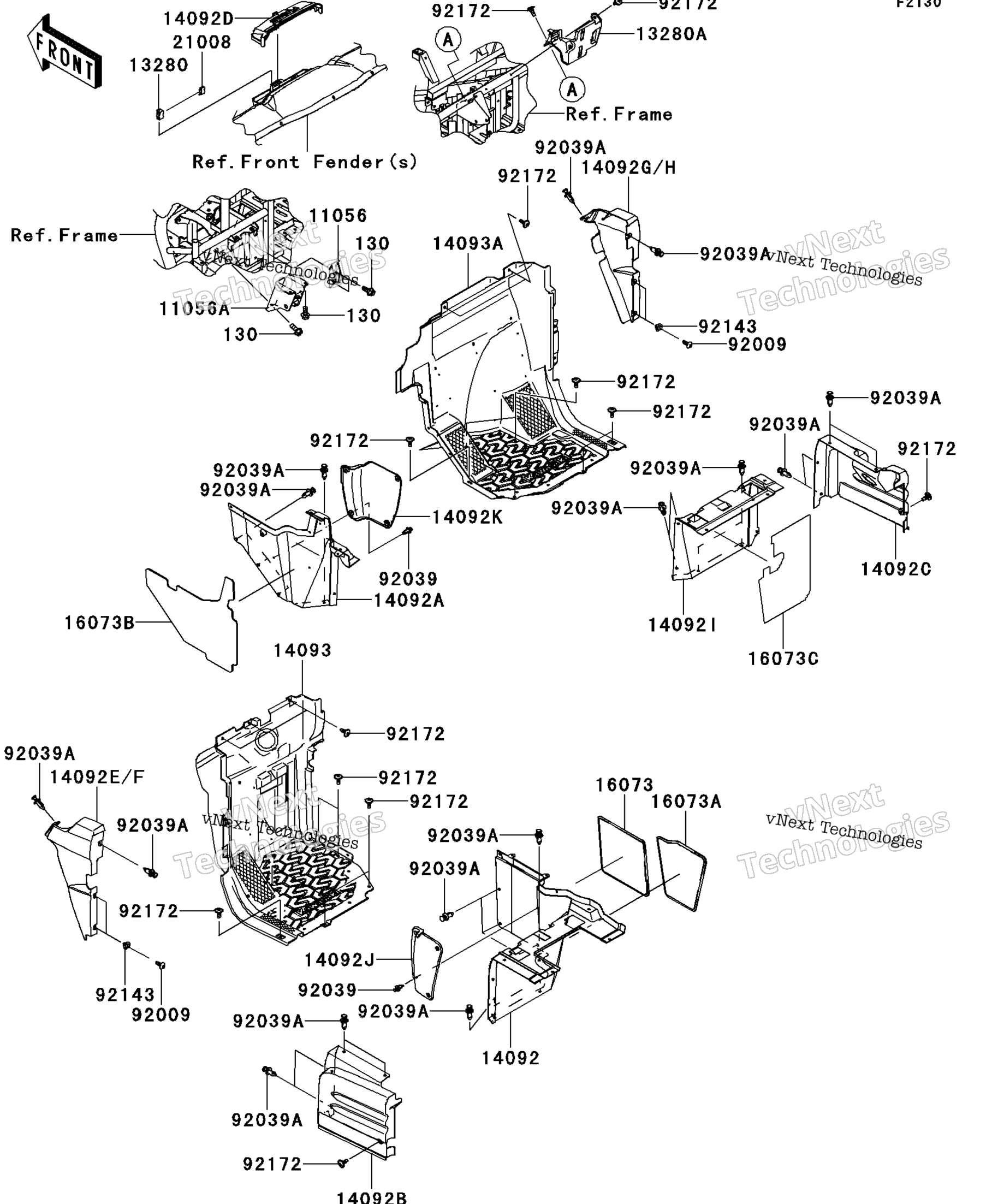 Рама Fittings(Front)