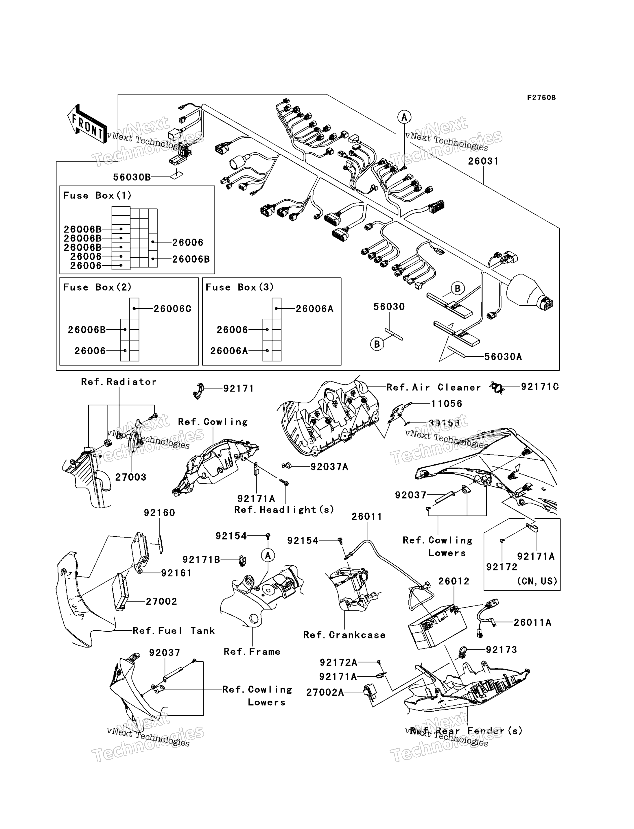 Шасси Electrical Equipment (Kdf/Kef)