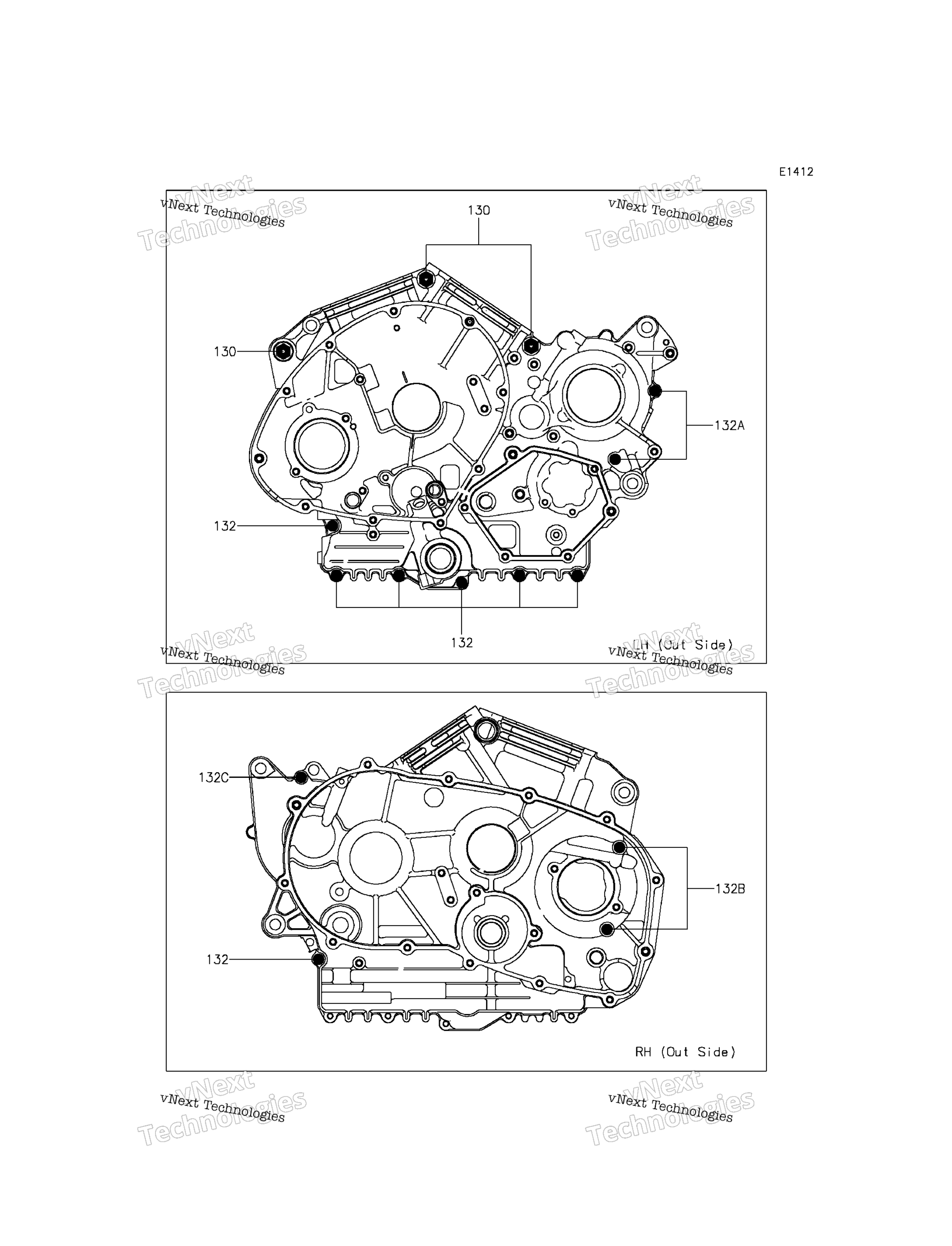 Картер Bolt Pattern