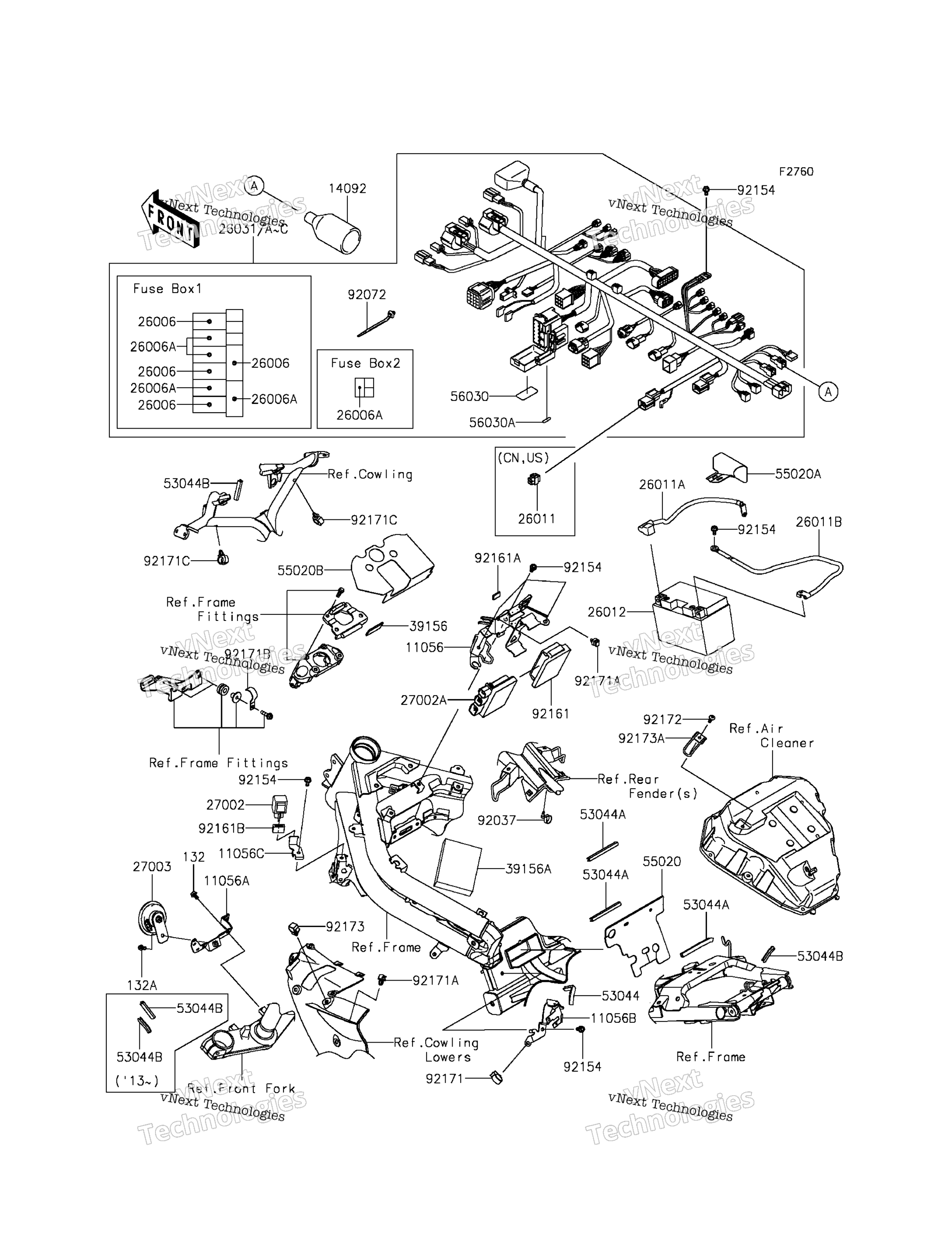 Шасси Electrical Equipment